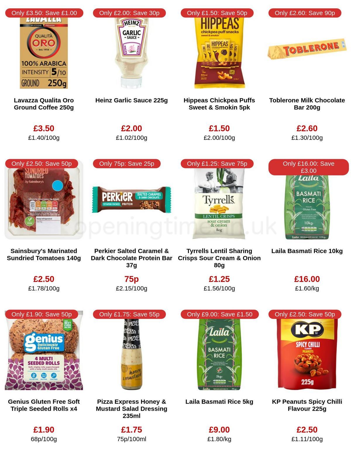Sainsbury's Offers from 31 March