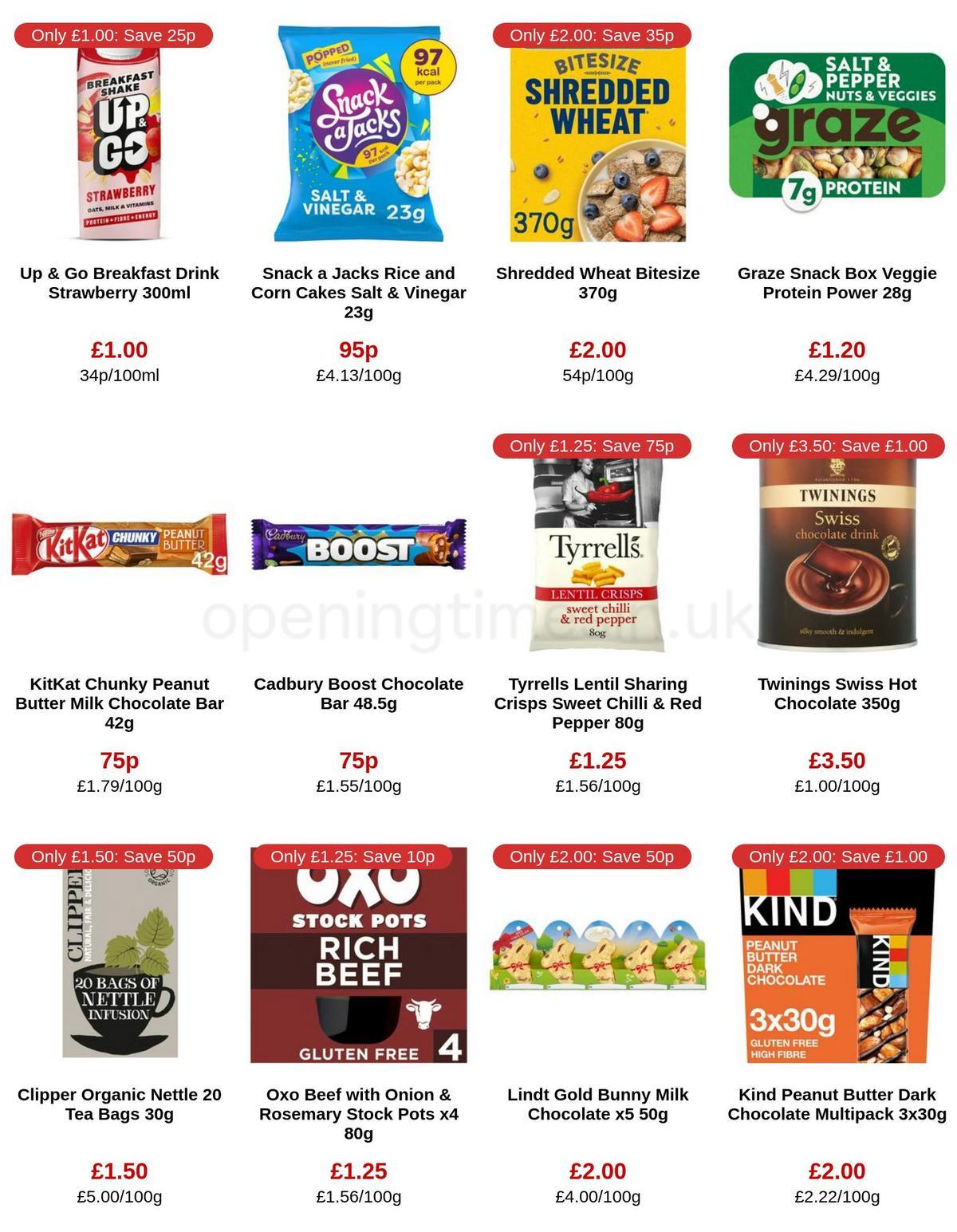 Sainsbury's Offers from 31 March