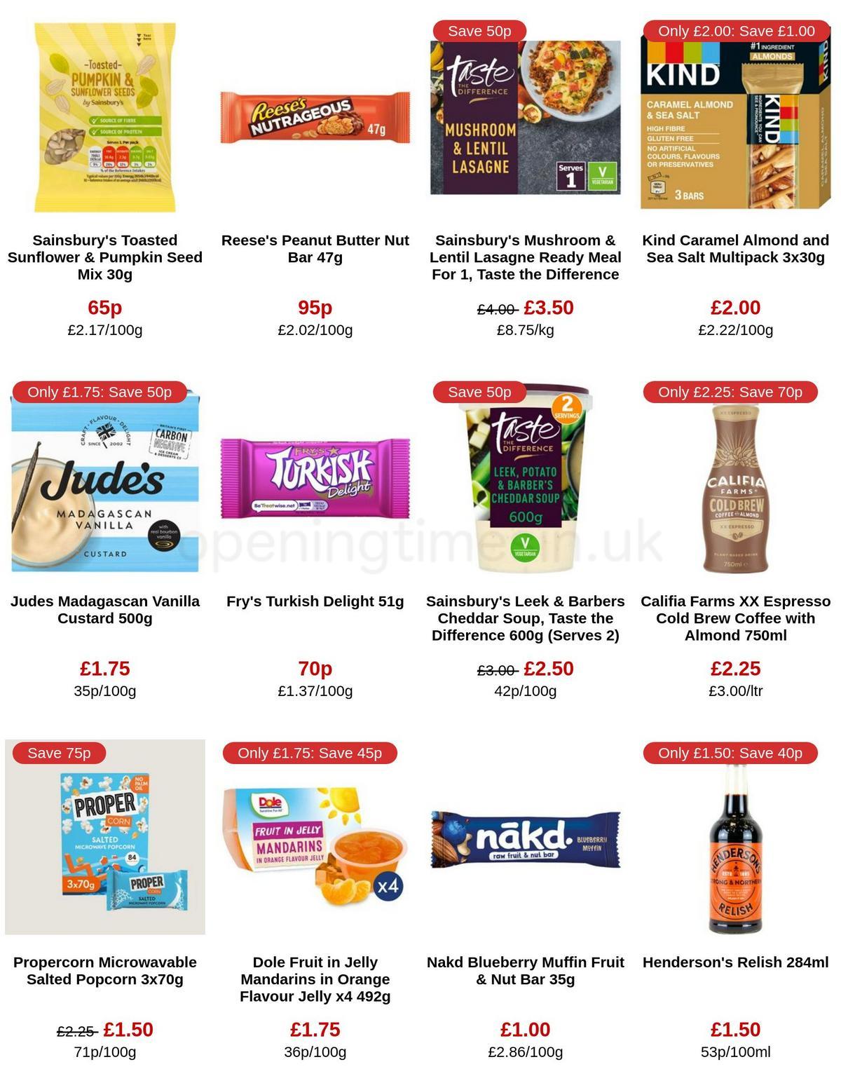 Sainsbury's Offers from 31 March