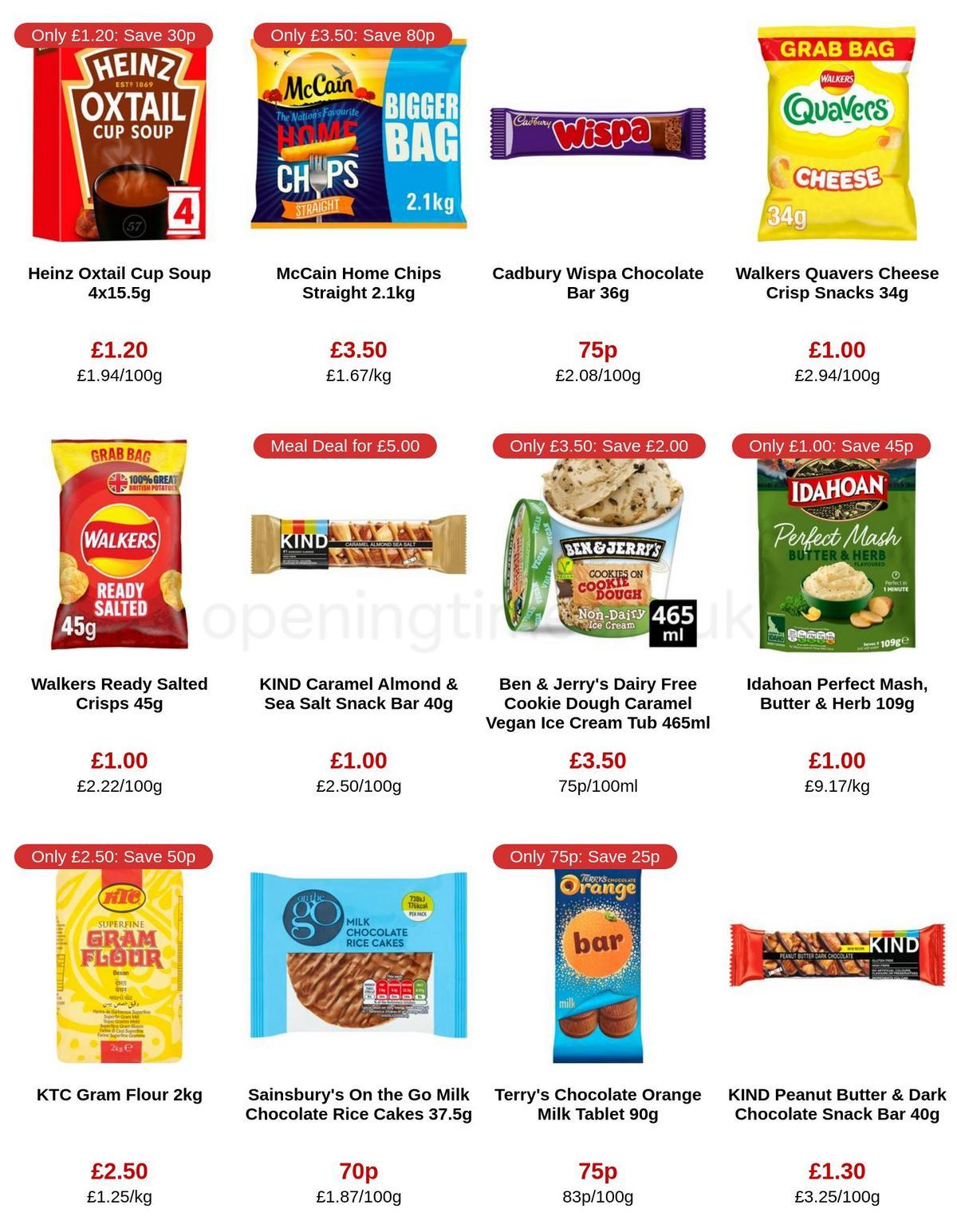 Sainsbury's Offers from 31 March