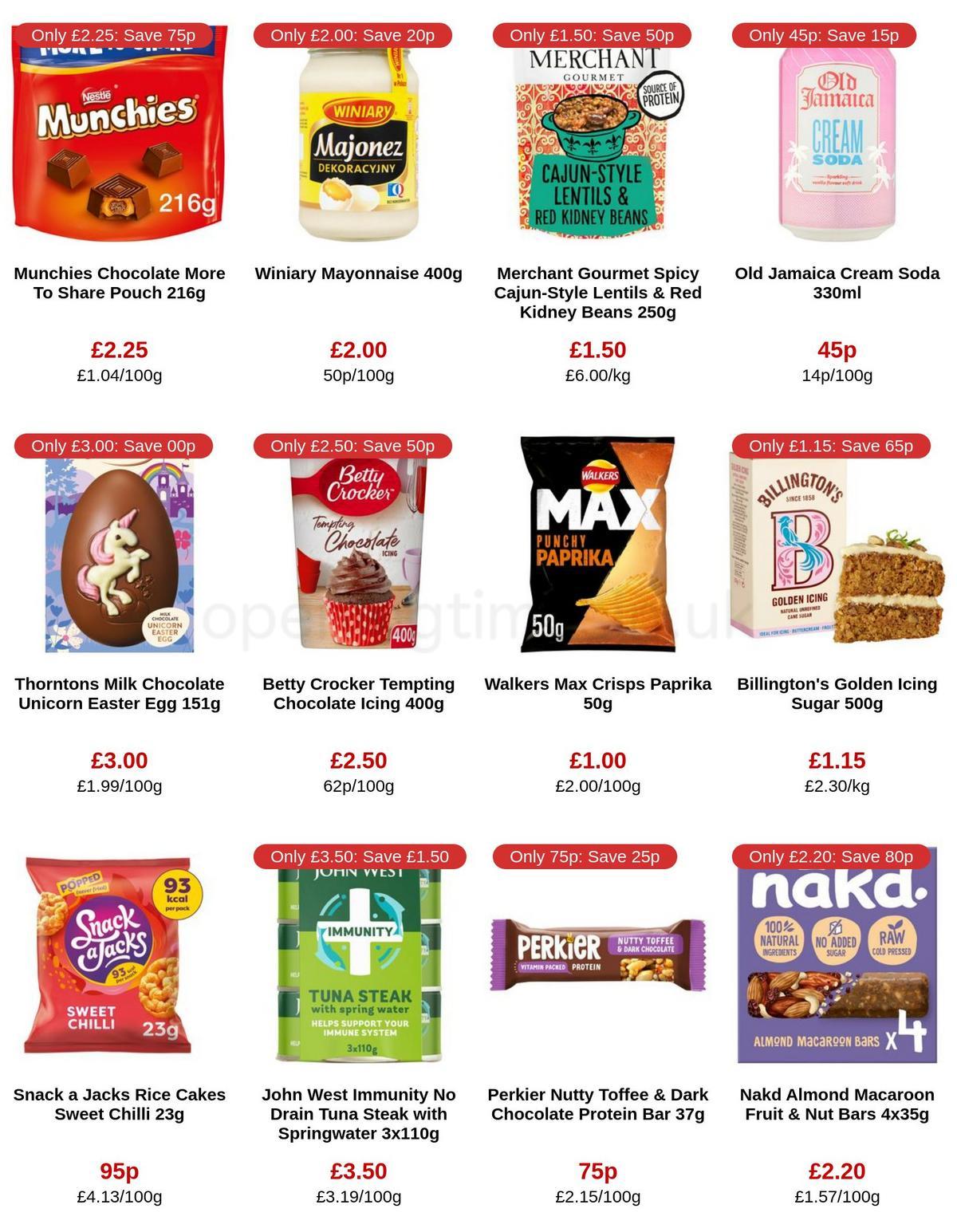 Sainsbury's Offers from 31 March