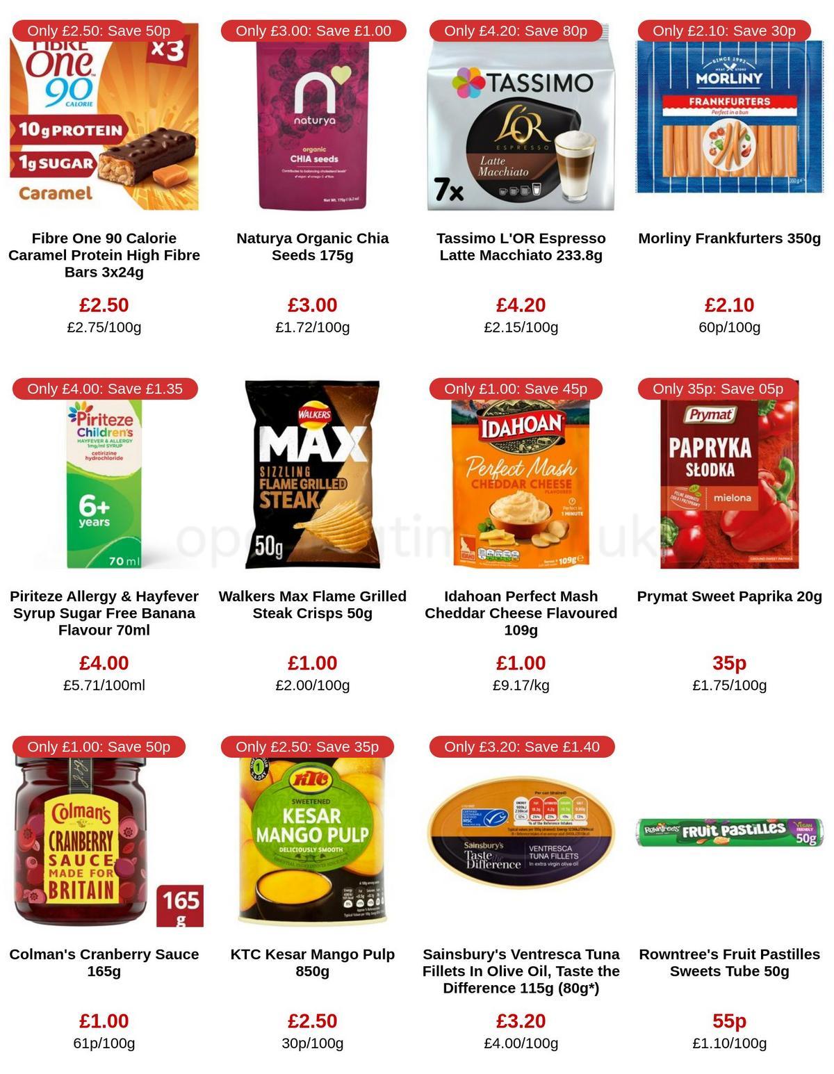 Sainsbury's Offers from 31 March