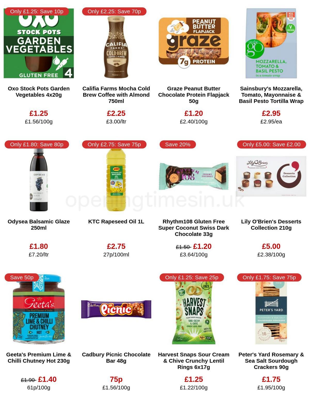 Sainsbury's Offers from 31 March