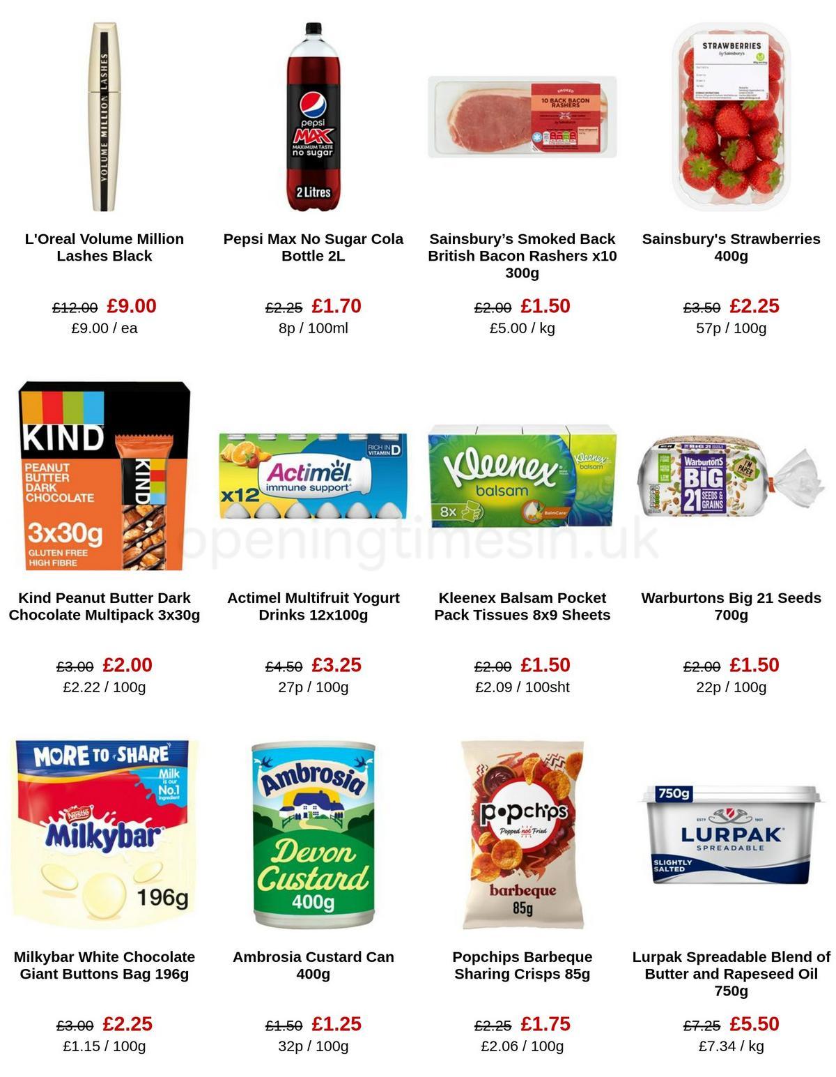 Sainsbury's Offers from 31 March