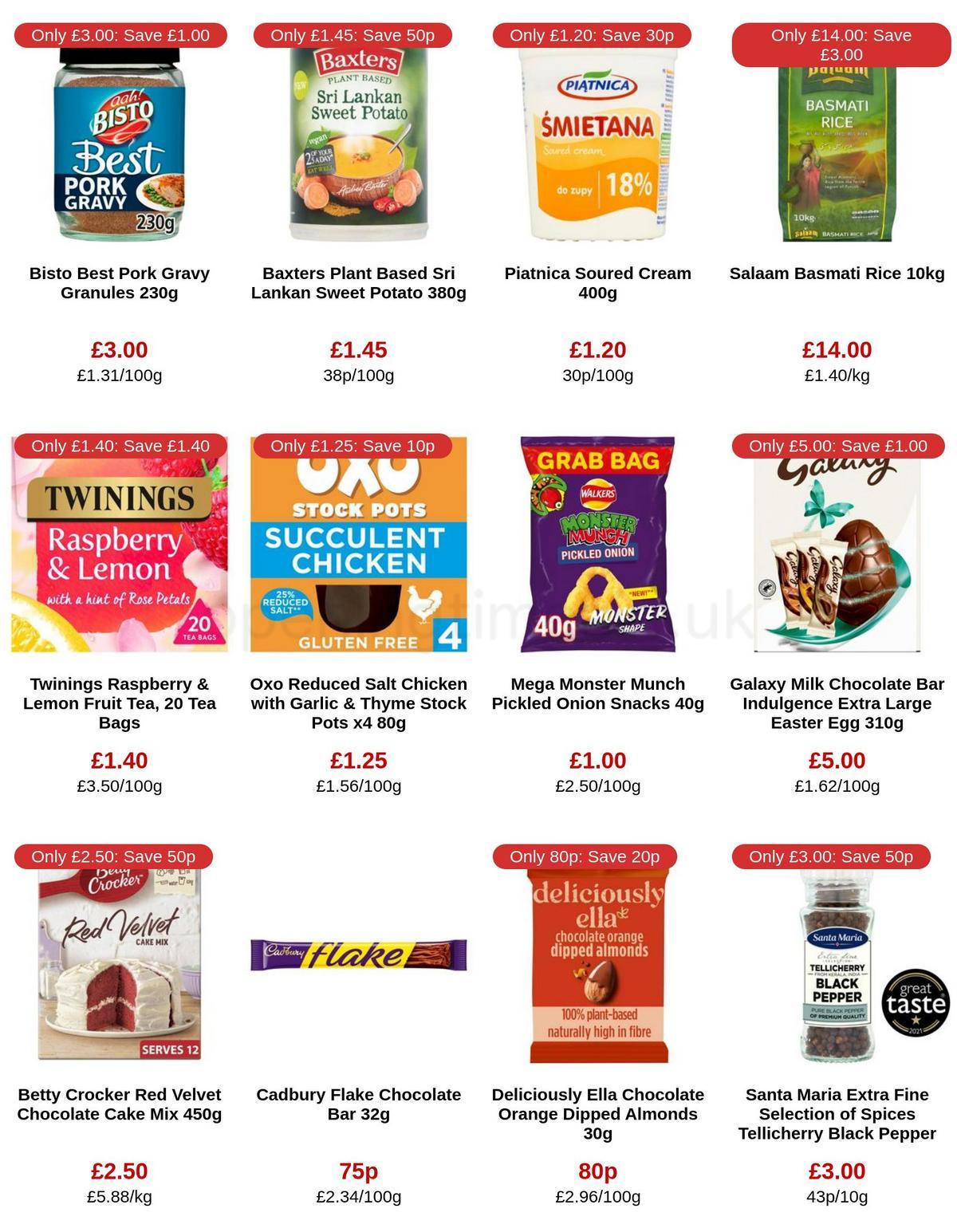 Sainsbury's Offers from 31 March