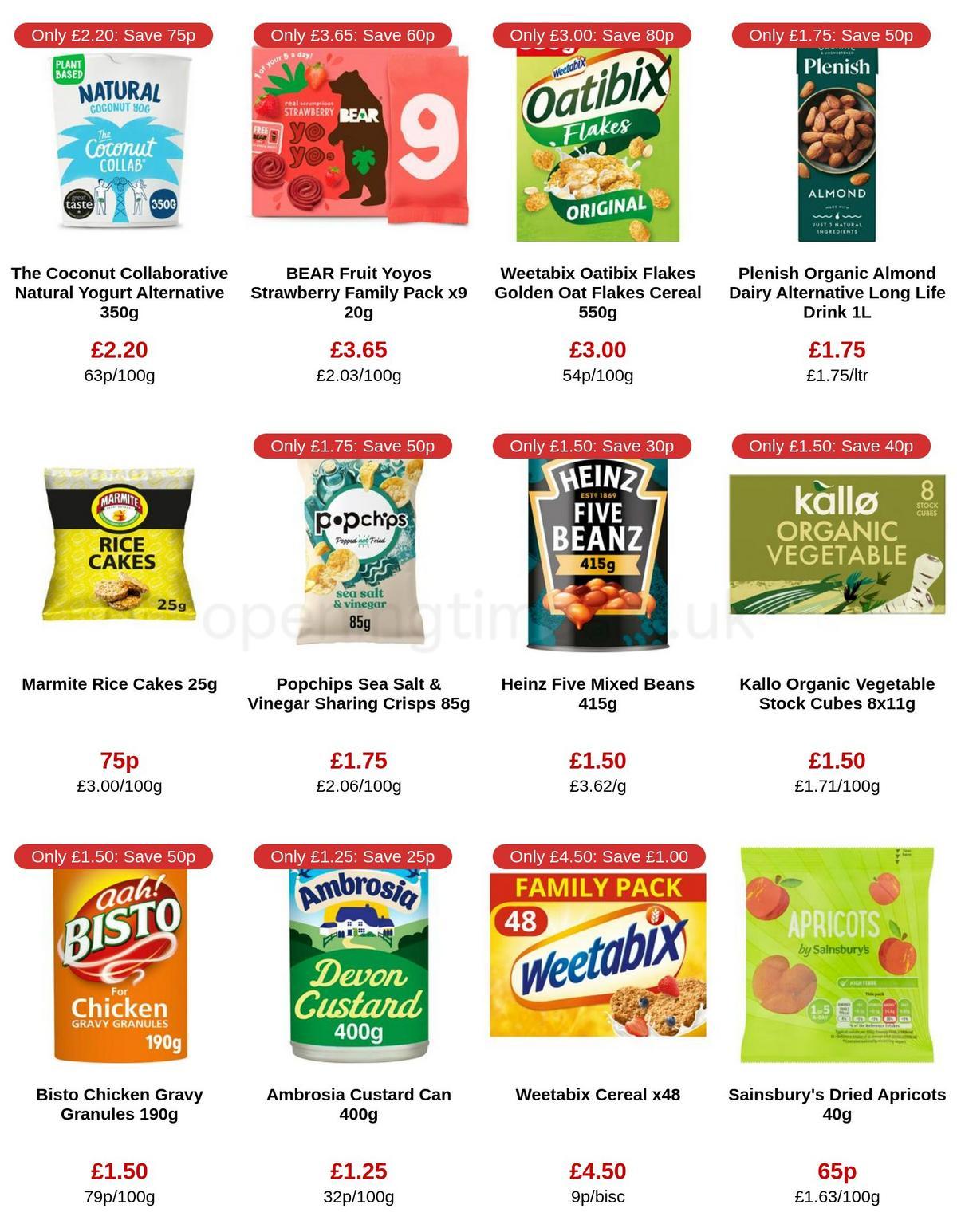 Sainsbury's Offers from 31 March