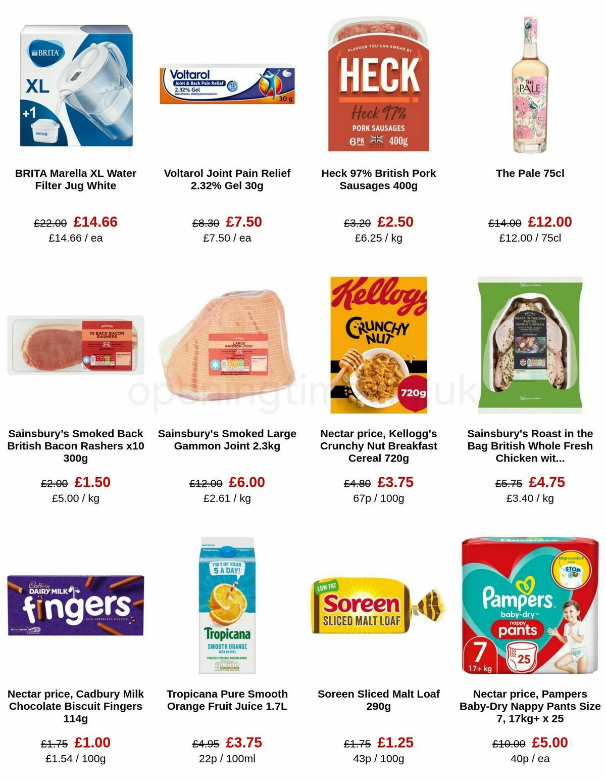 Sainsbury's Offers from 13 April