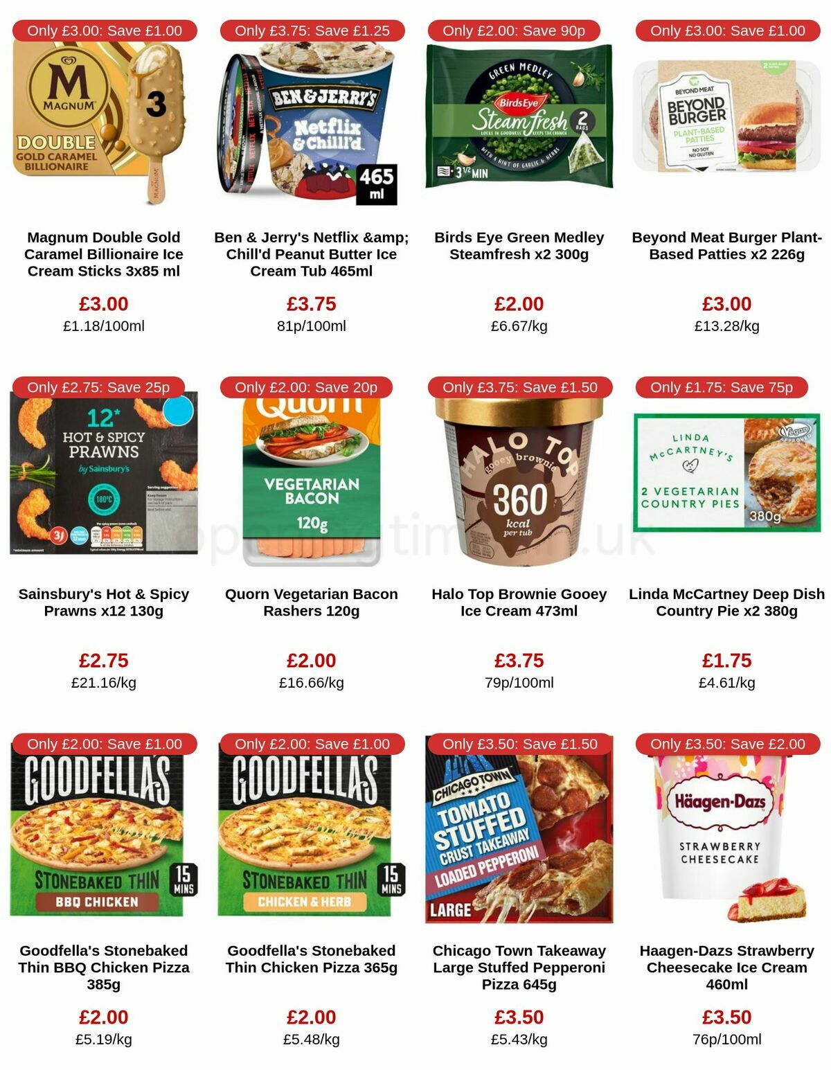 Sainsbury's Offers from 21 April