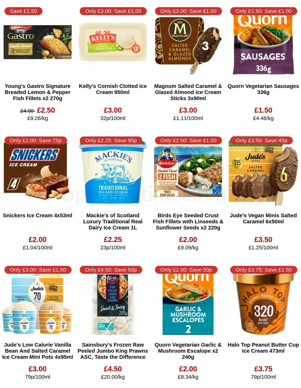 Sainsbury's Offers from 21 April