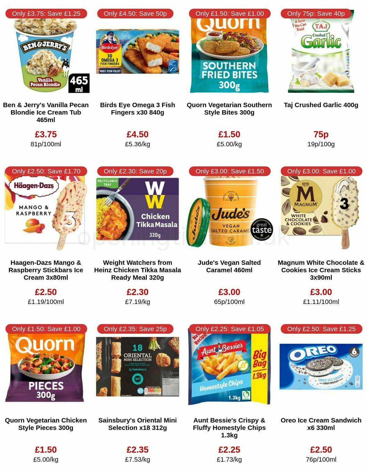 Sainsbury's Offers from 21 April