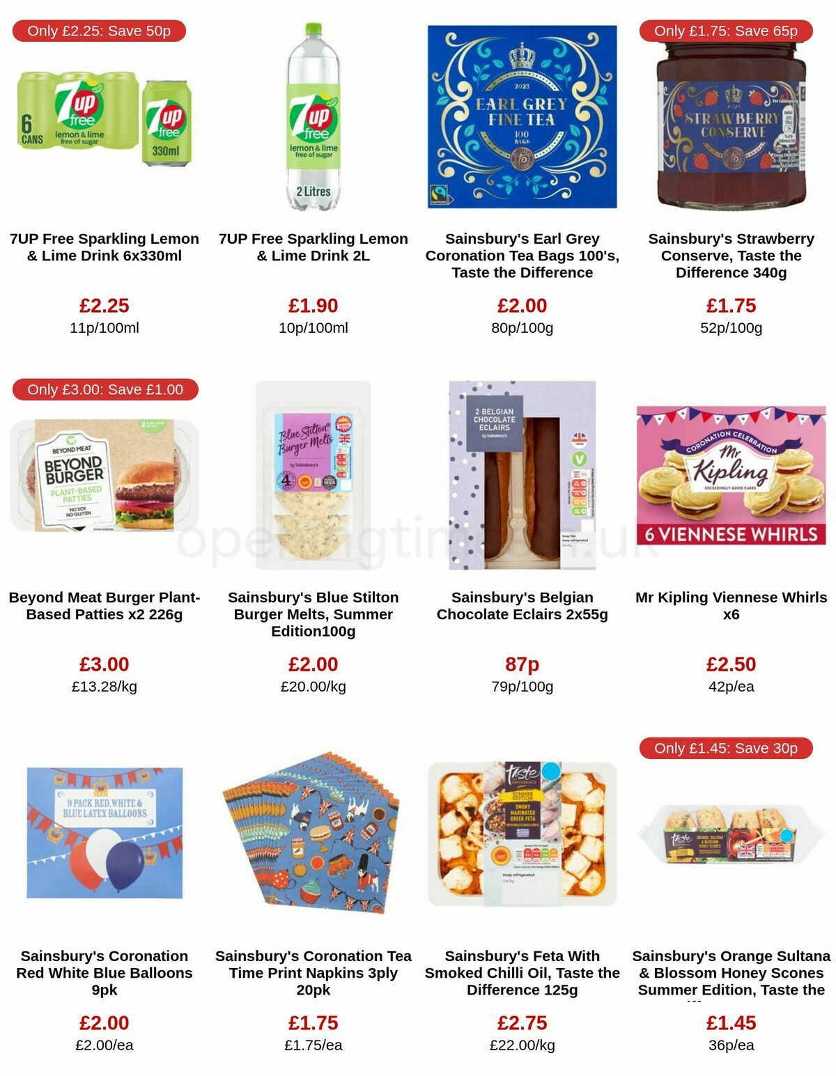 Sainsbury's Offers from 21 April