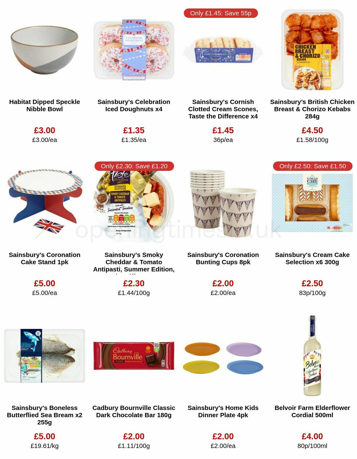 Sainsbury's Offers from 21 April
