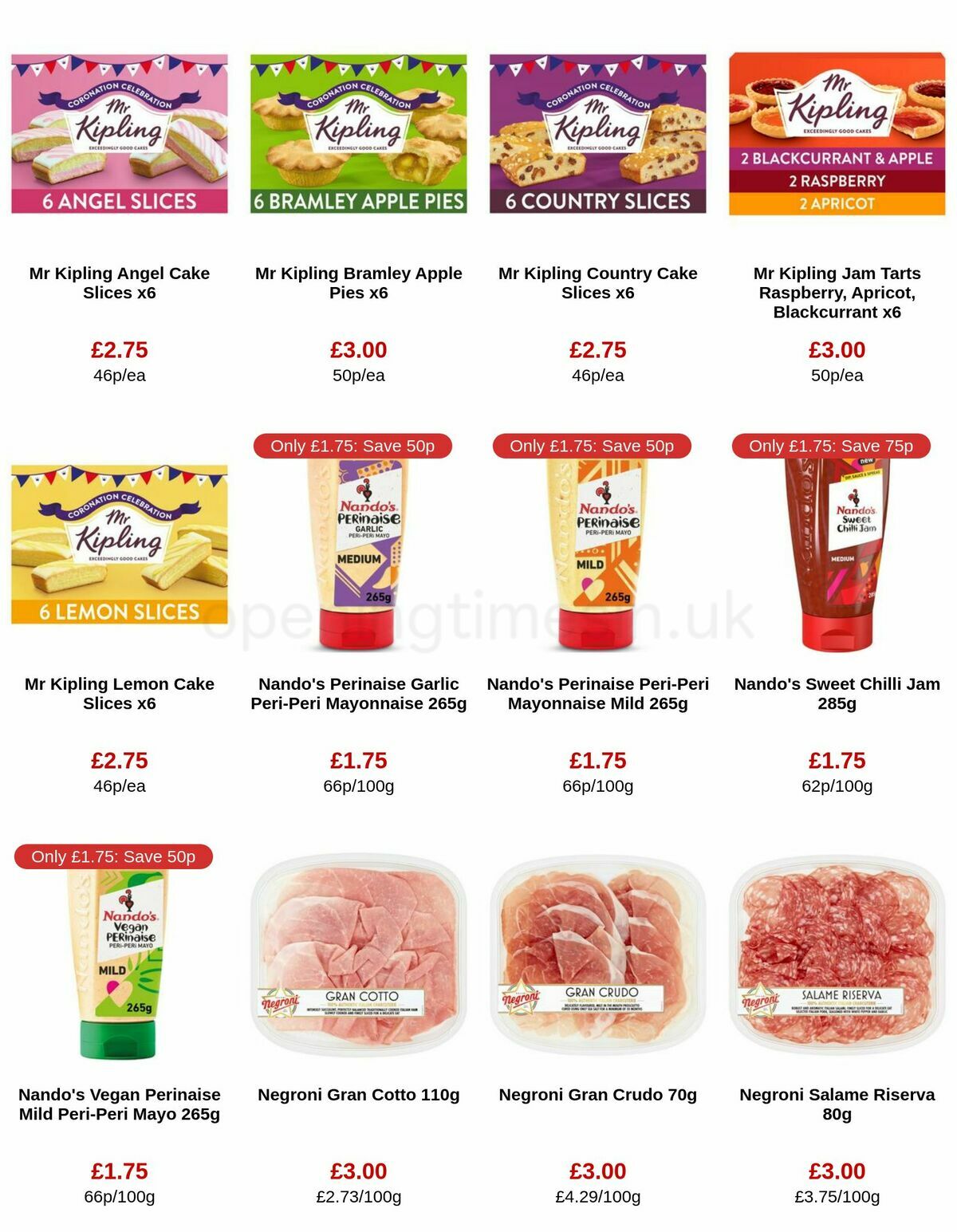 Sainsbury's Offers from 21 April