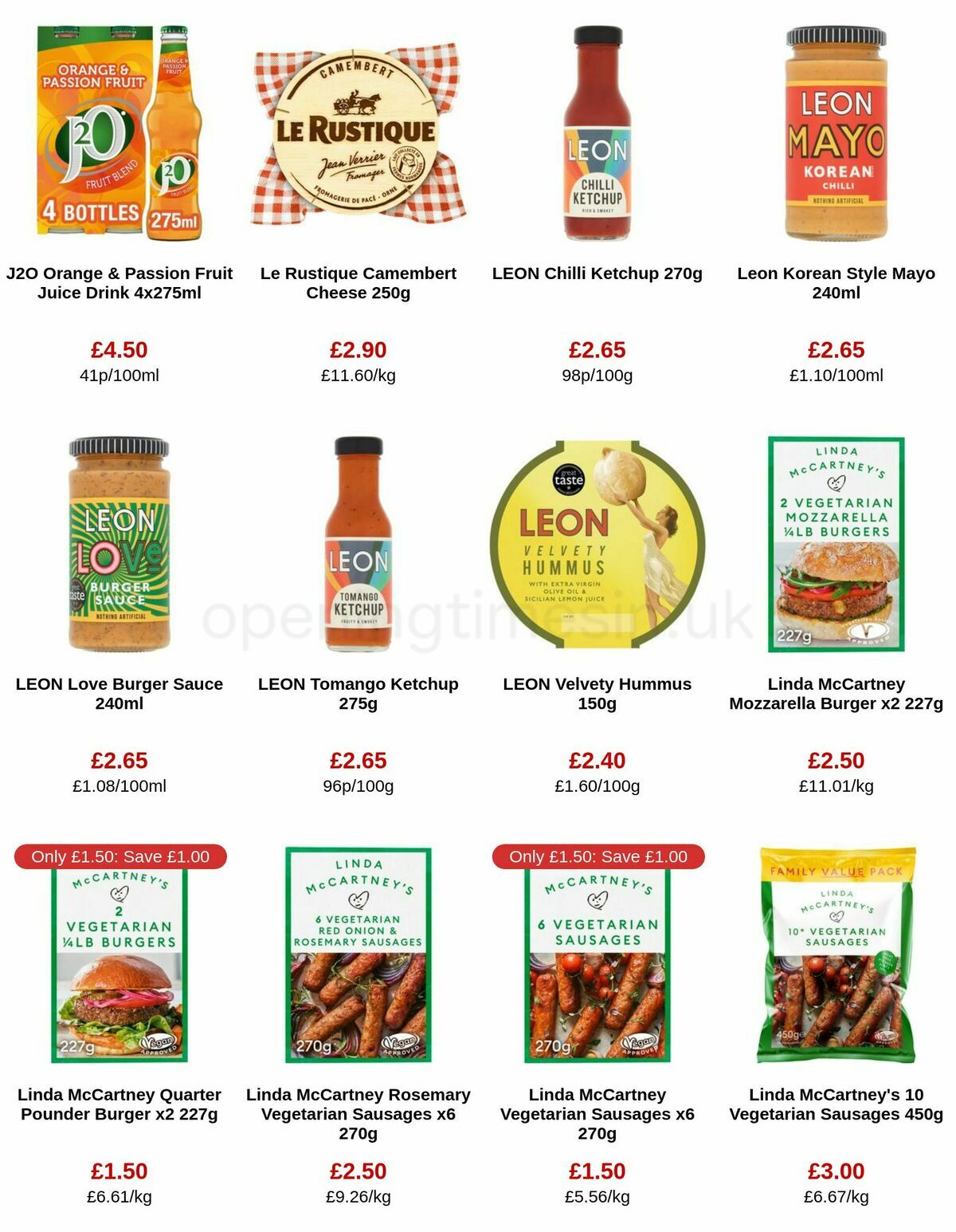 Sainsbury's Offers from 21 April