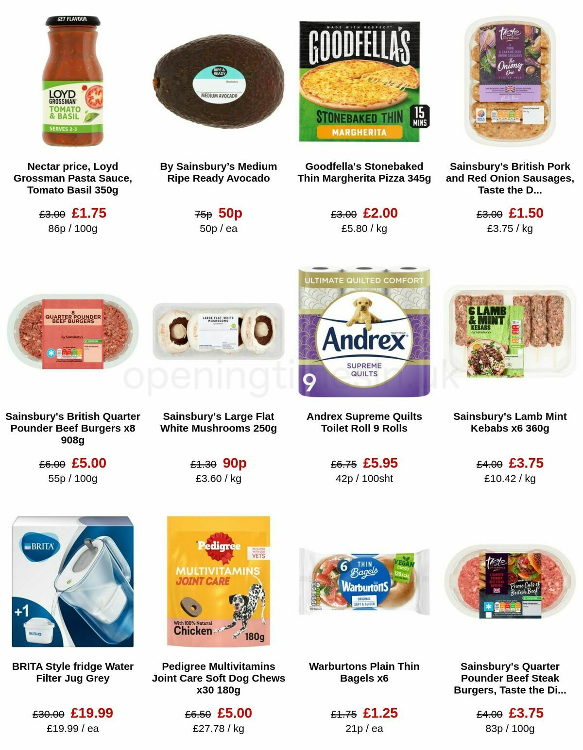 Sainsbury's Offers from 21 April