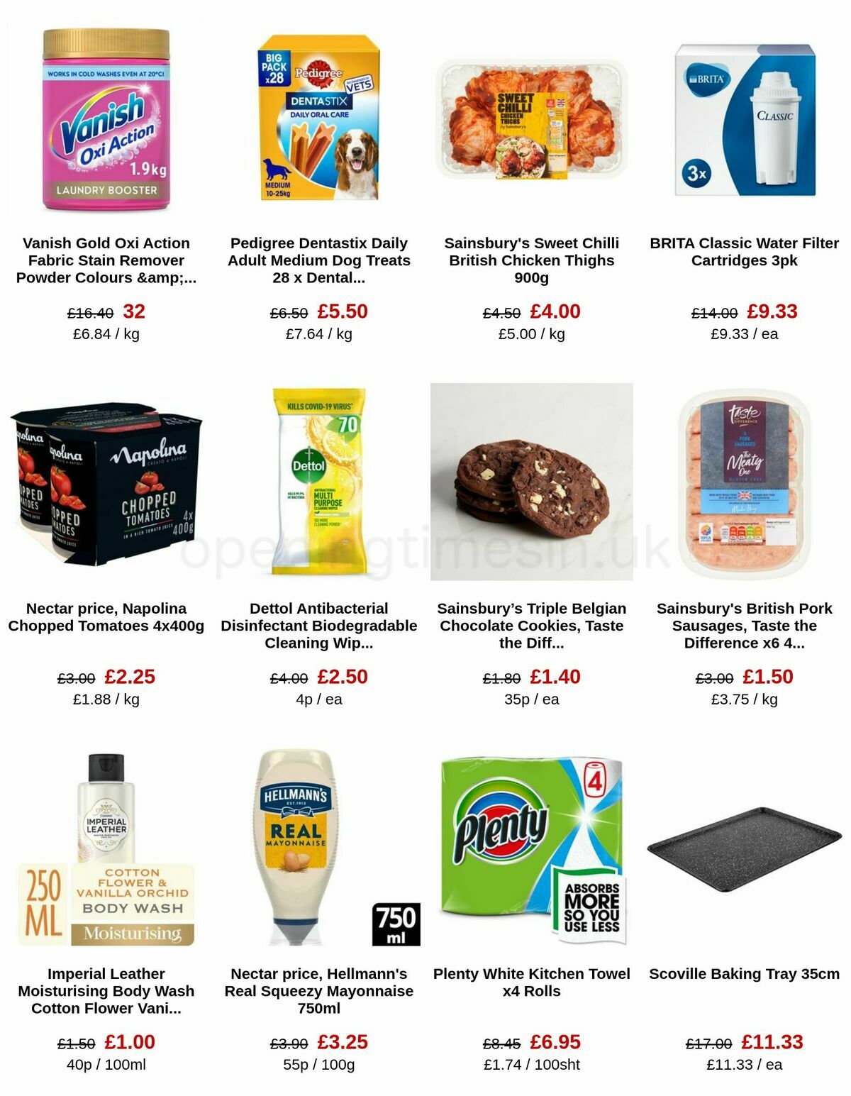 Sainsbury's Offers from 21 April