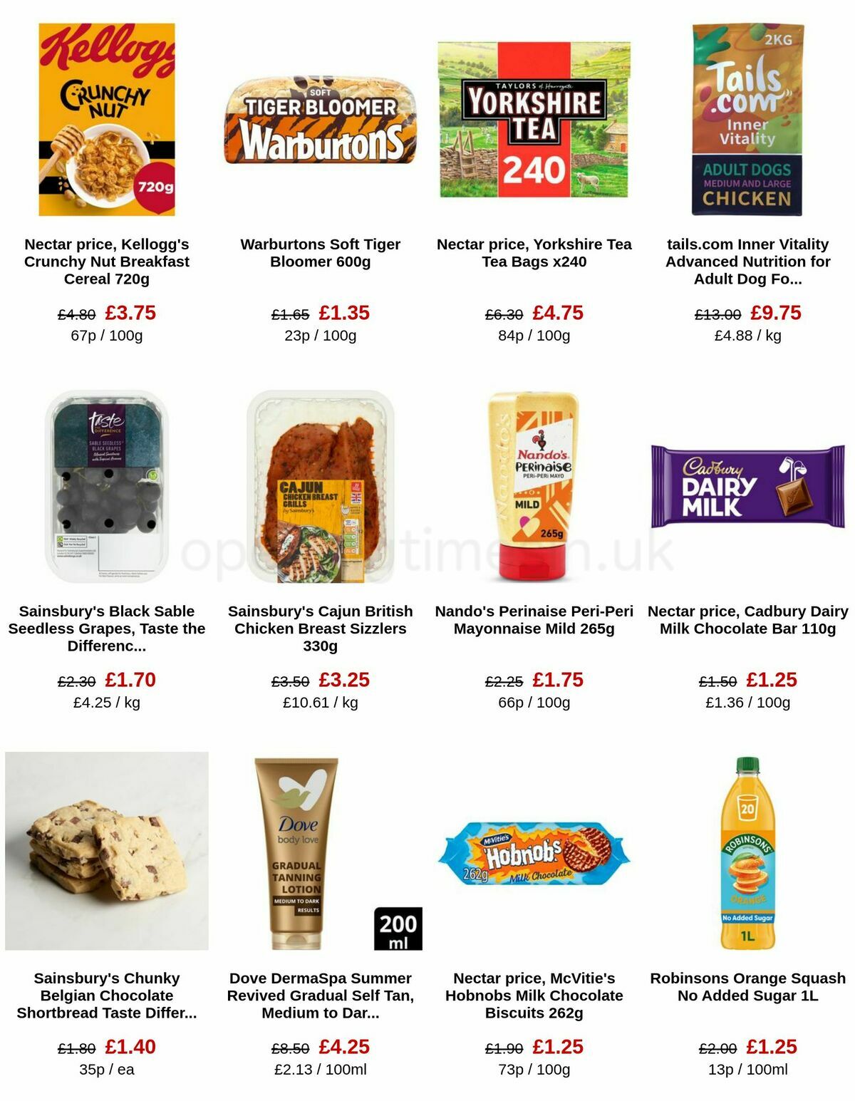 Sainsbury's Offers from 21 April