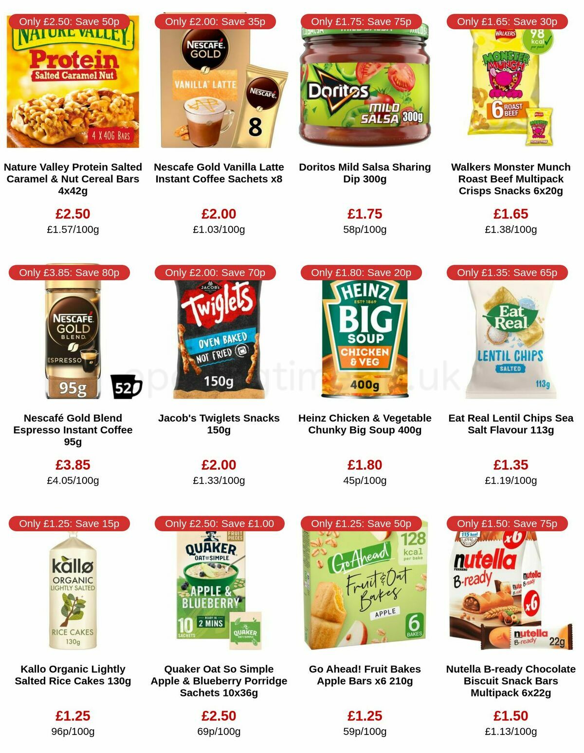 Sainsbury's Offers from 28 April