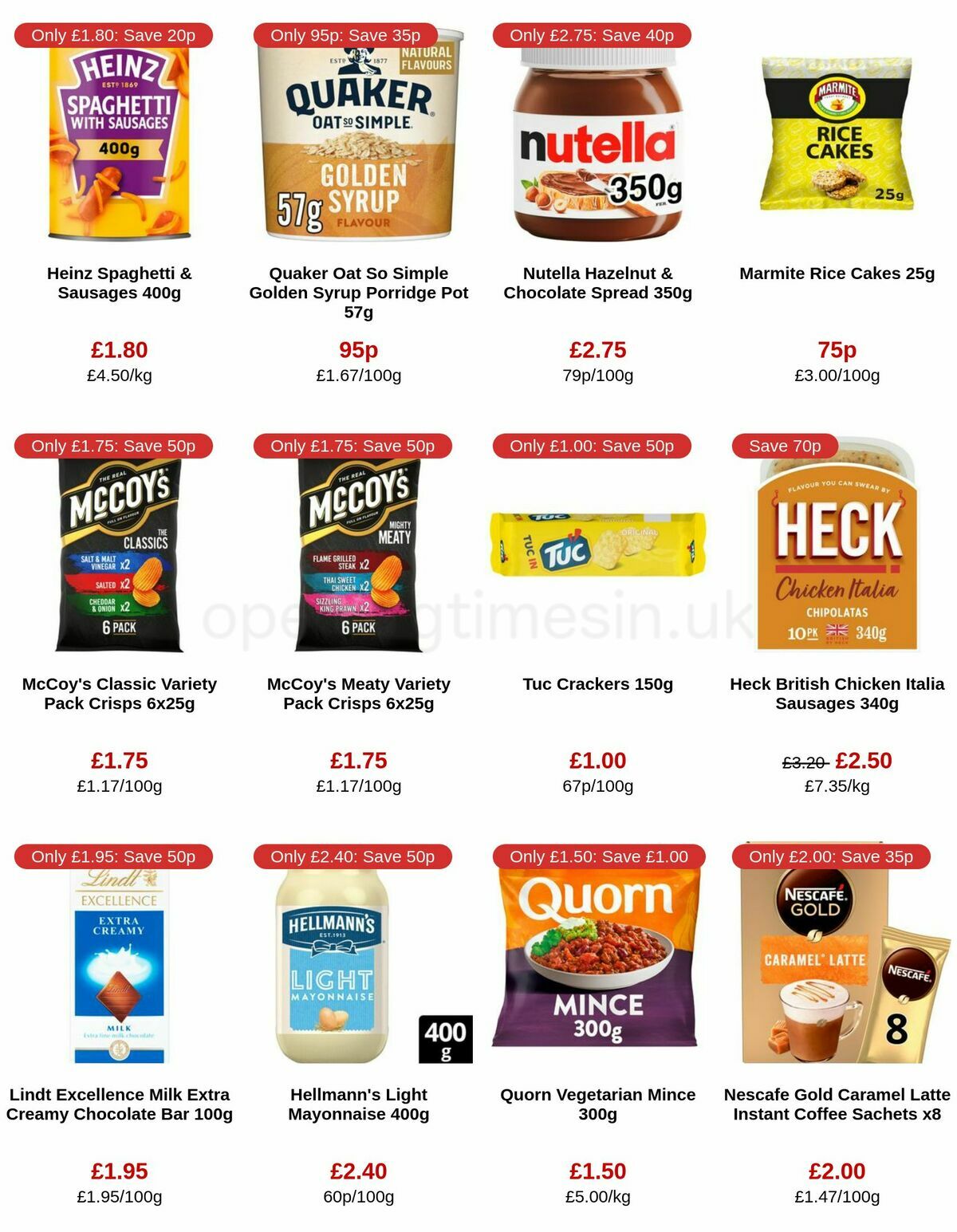 Sainsbury's Offers from 28 April