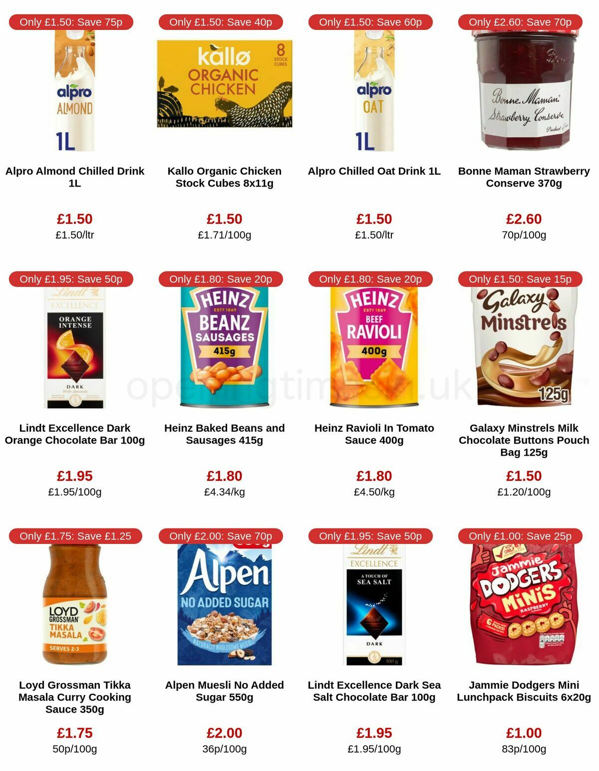 Sainsbury's Offers from 28 April