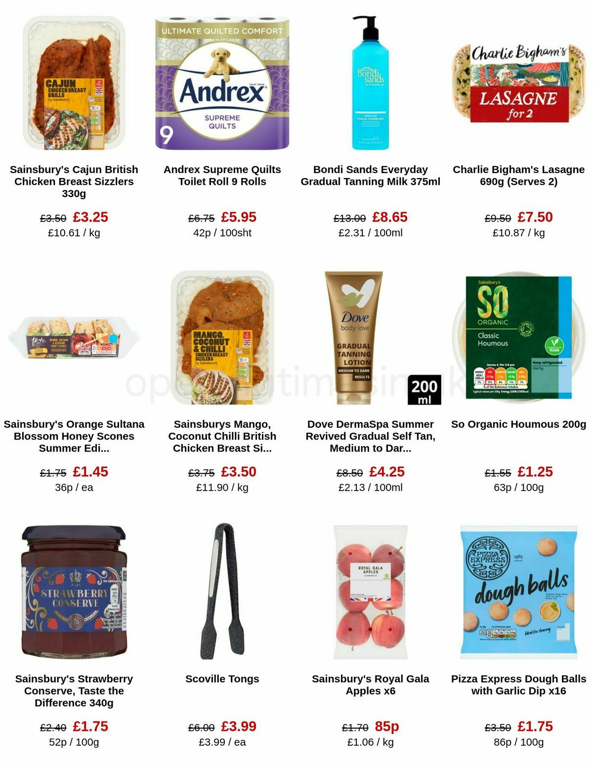 Sainsbury's Offers from 28 April