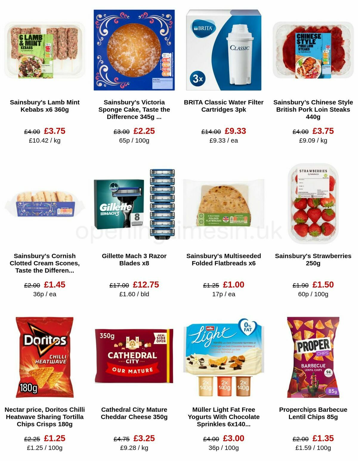 Sainsbury's Offers from 28 April
