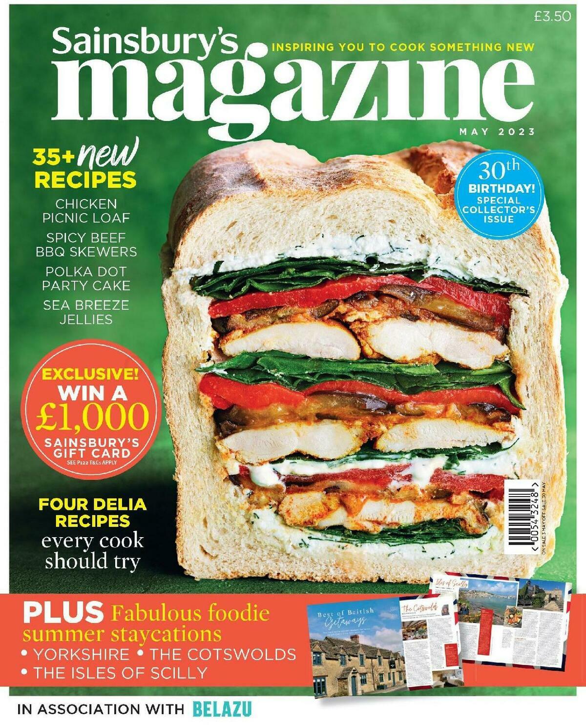 Sainsbury's Magazine May Offers from 1 May