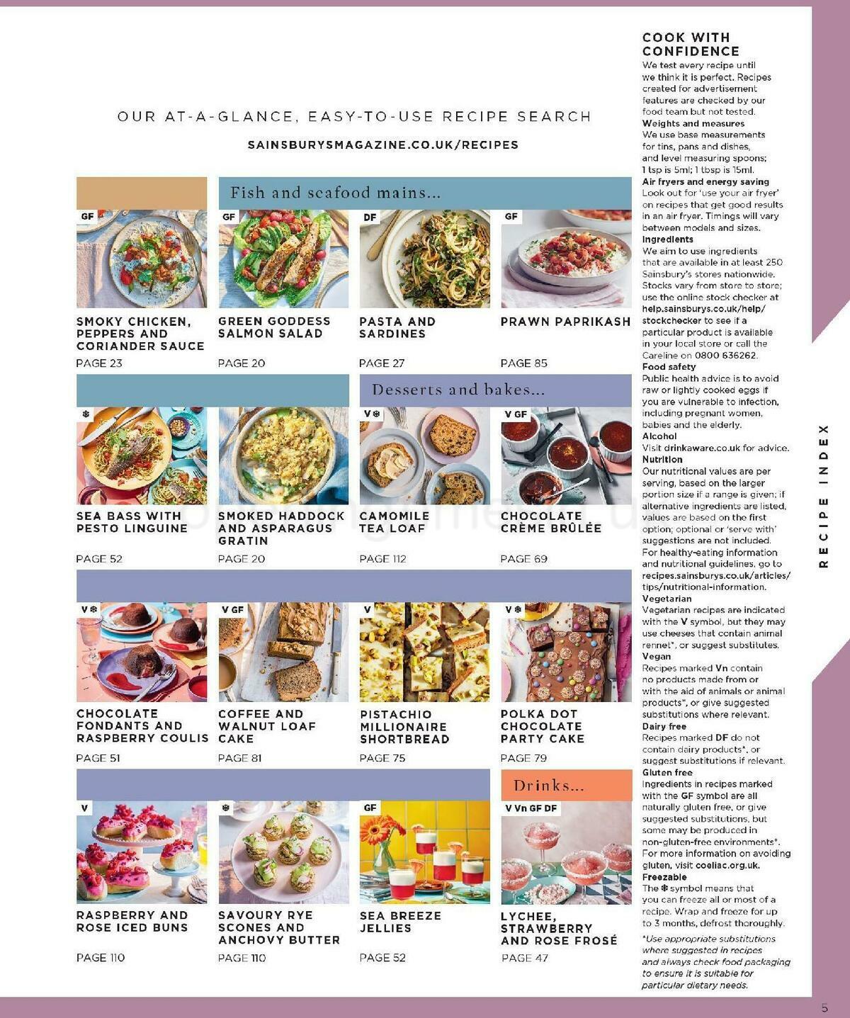 Sainsbury's Magazine May Offers from 1 May