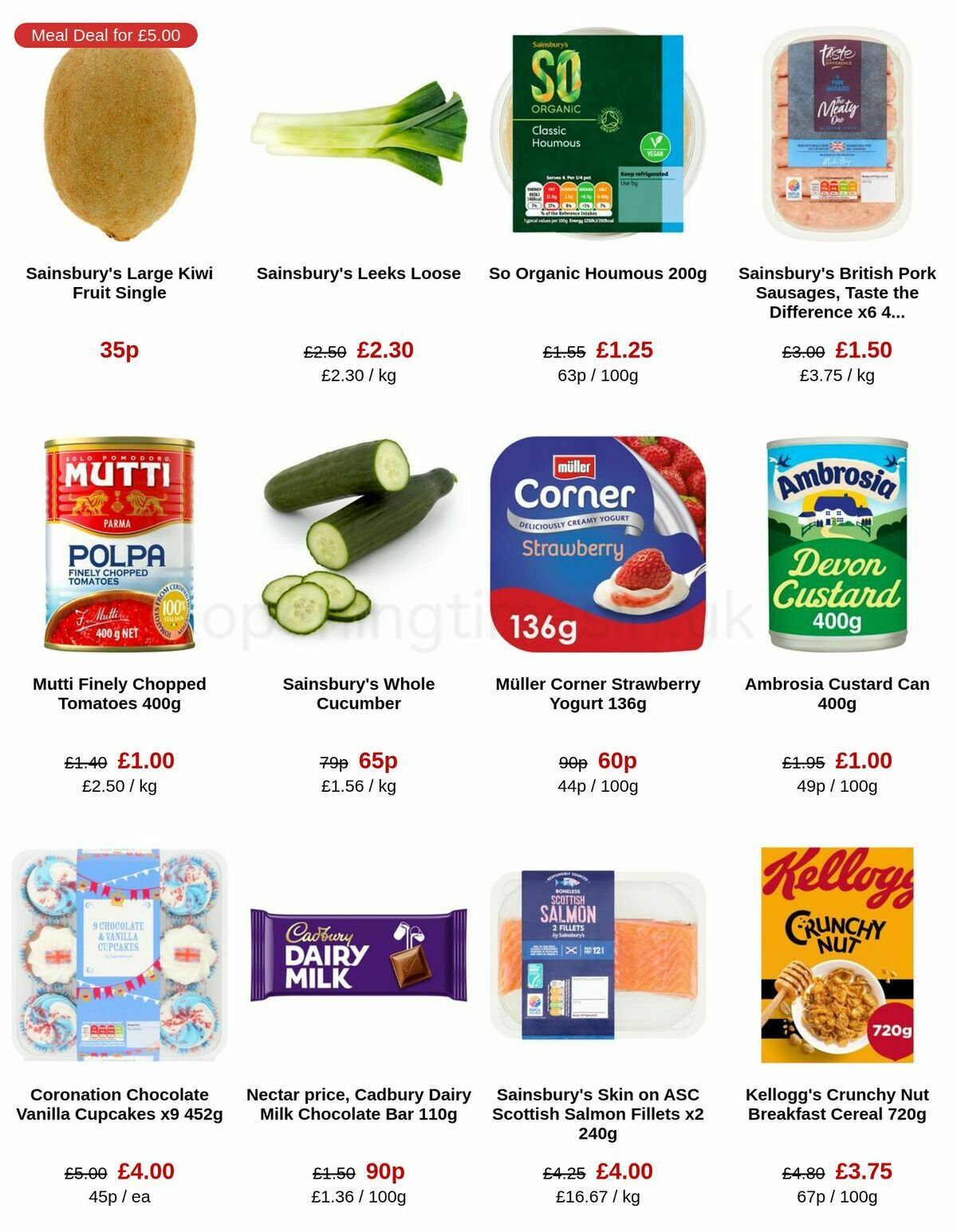 Sainsbury's Offers from 5 May