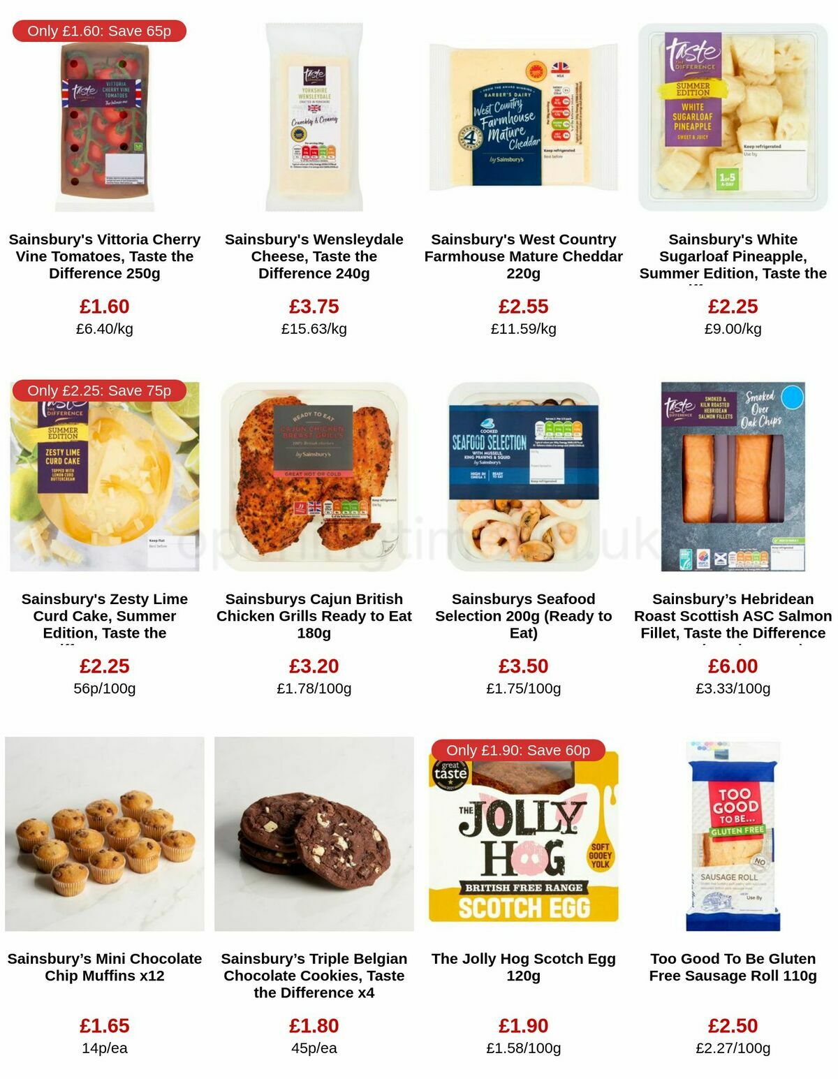 Sainsbury's Offers from 12 May