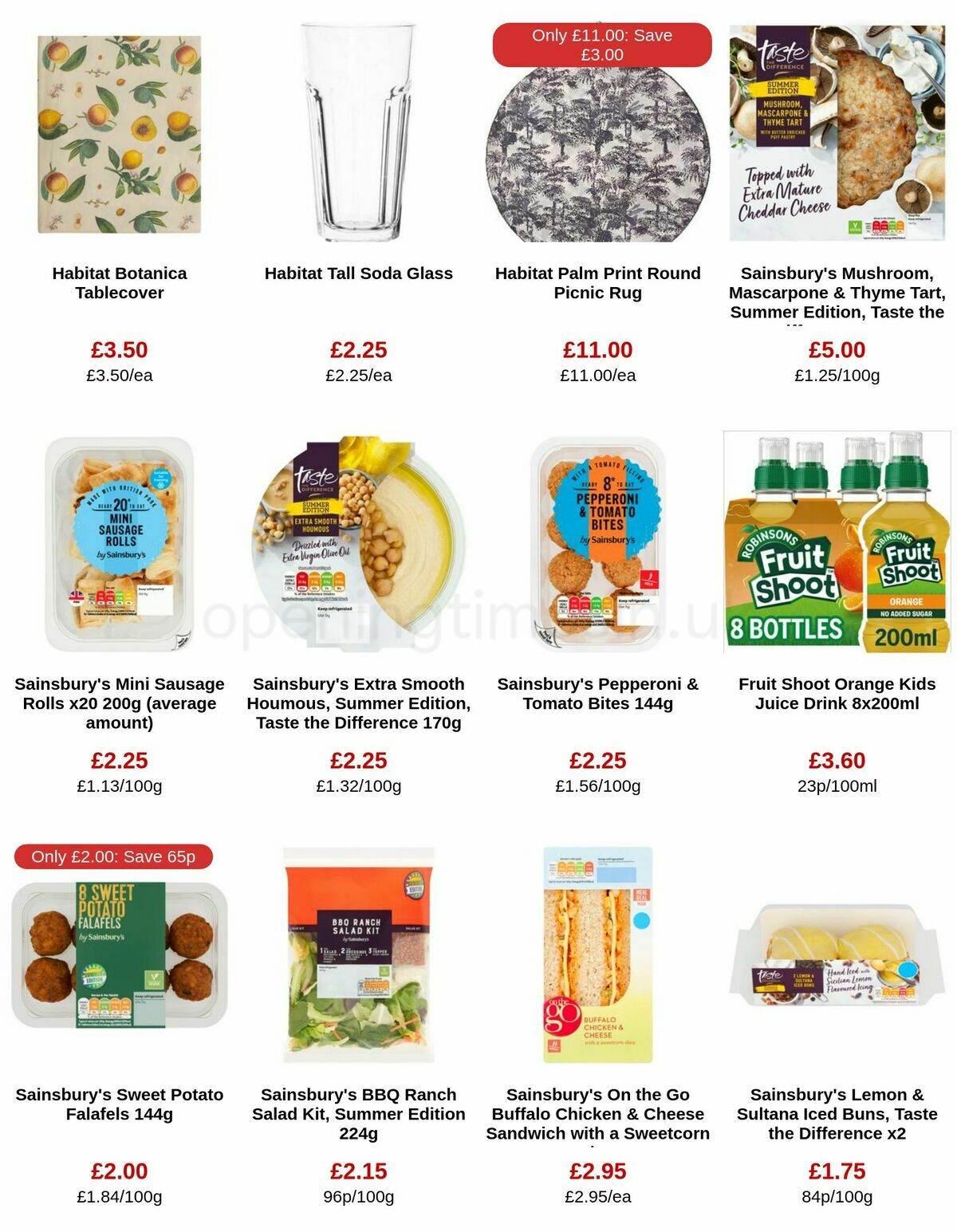 Sainsbury's Offers from 12 May