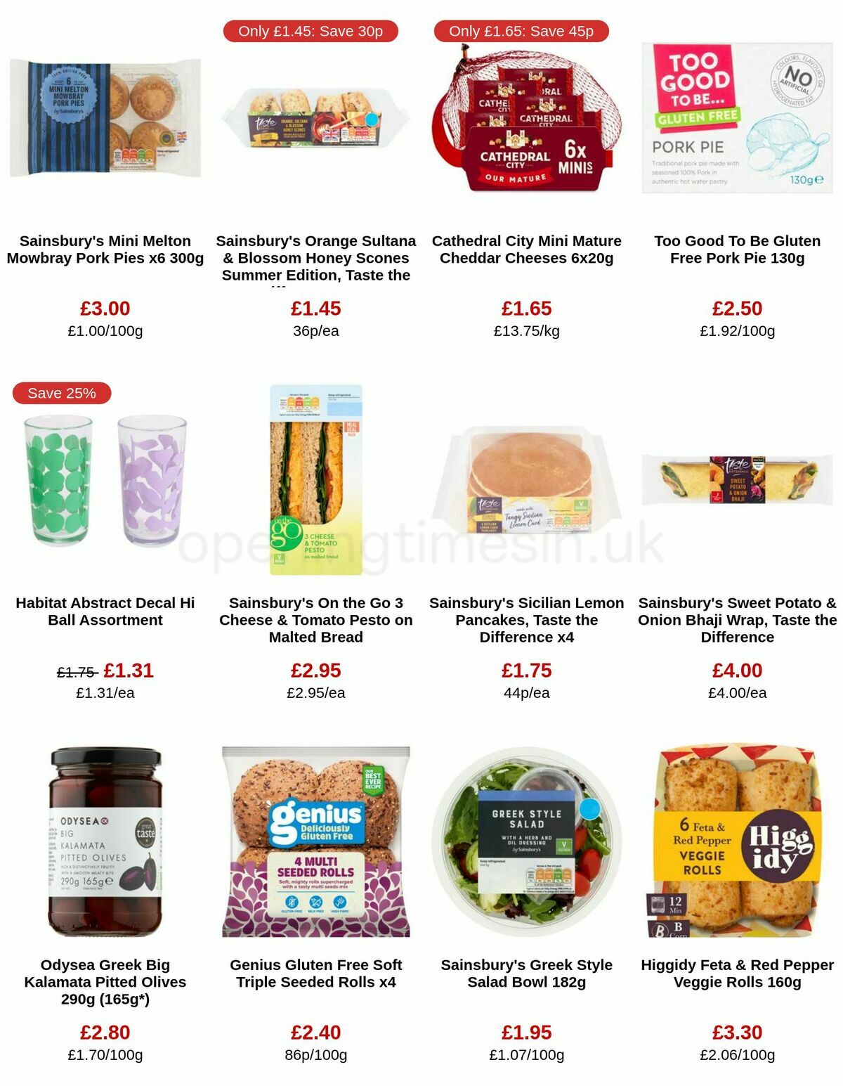 Sainsbury's Offers from 12 May