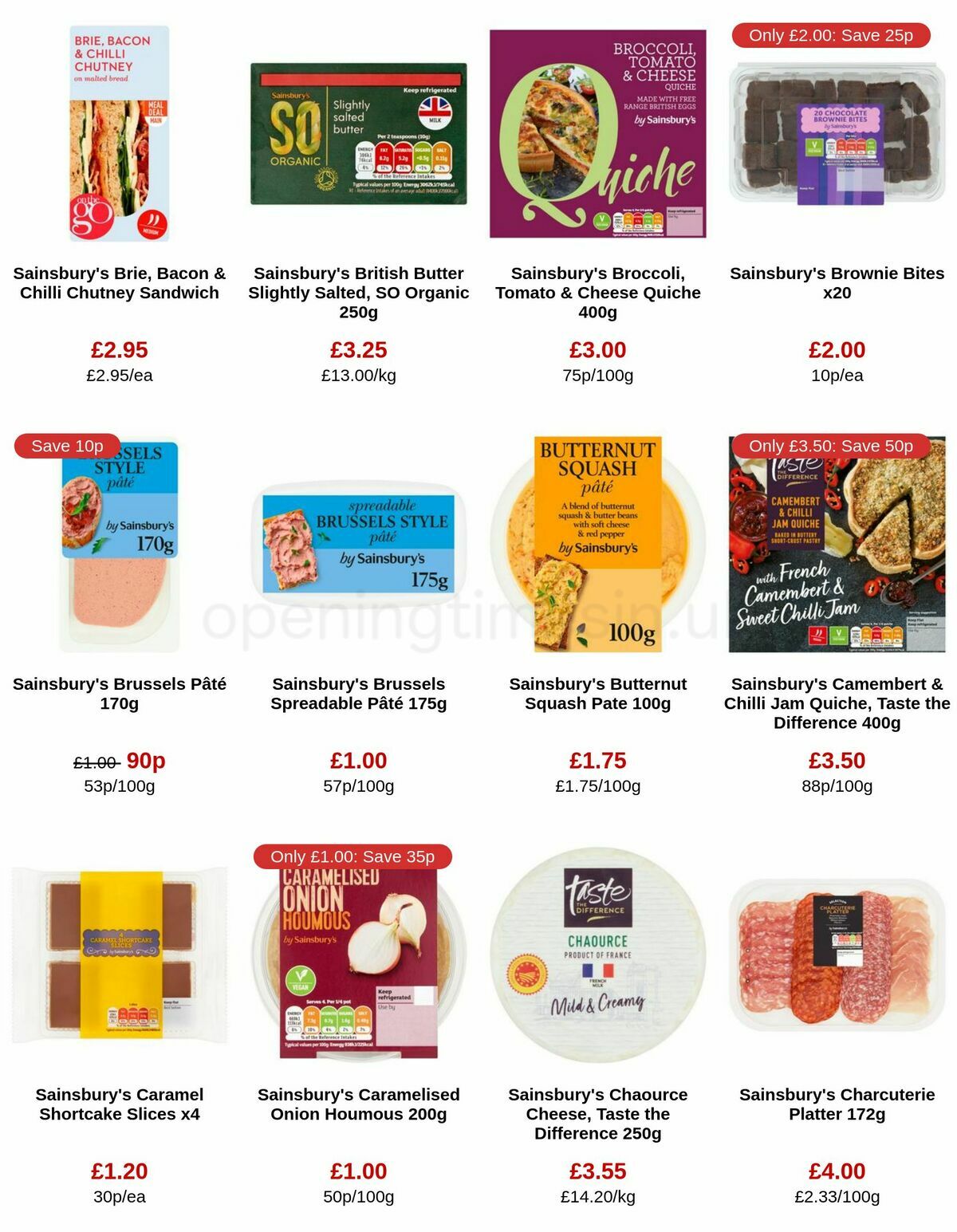 Sainsbury's Offers from 12 May