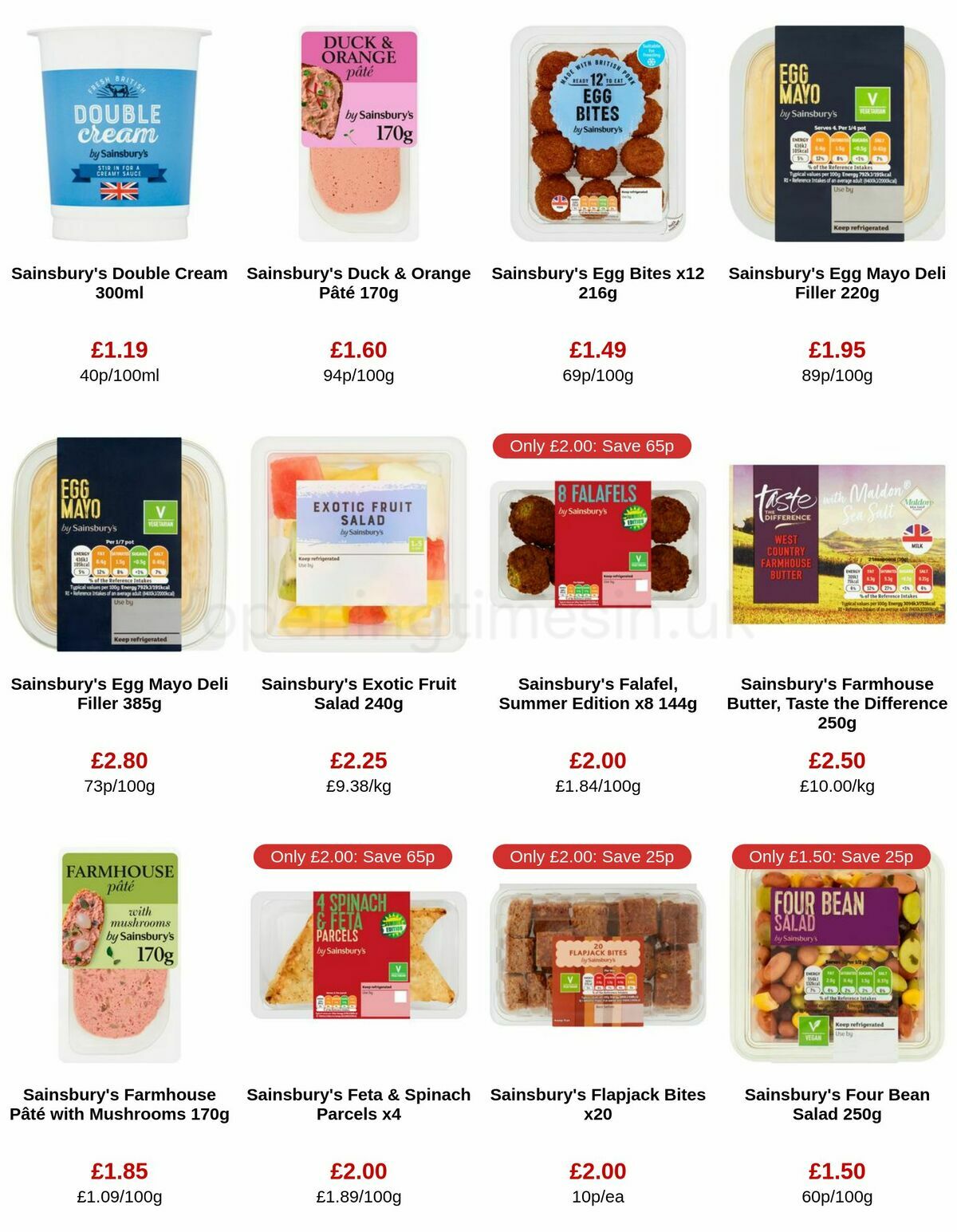 Sainsbury's Offers from 12 May