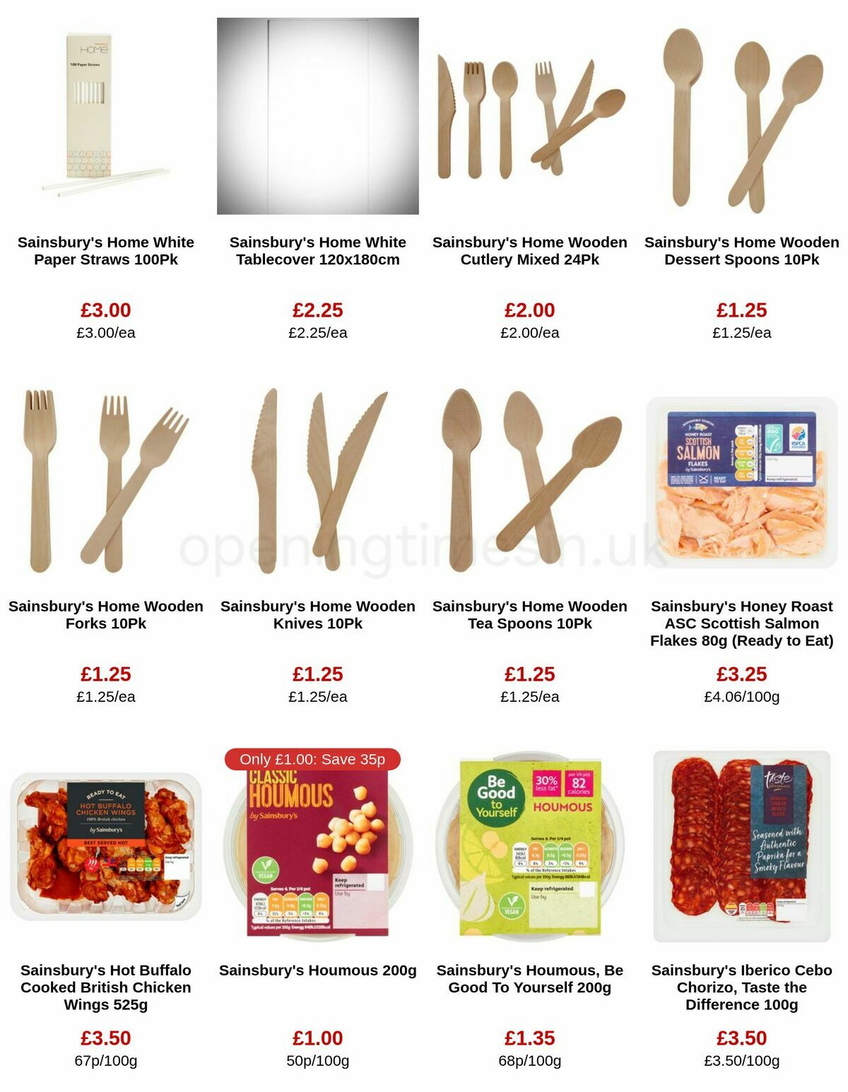 Sainsbury's Offers from 12 May