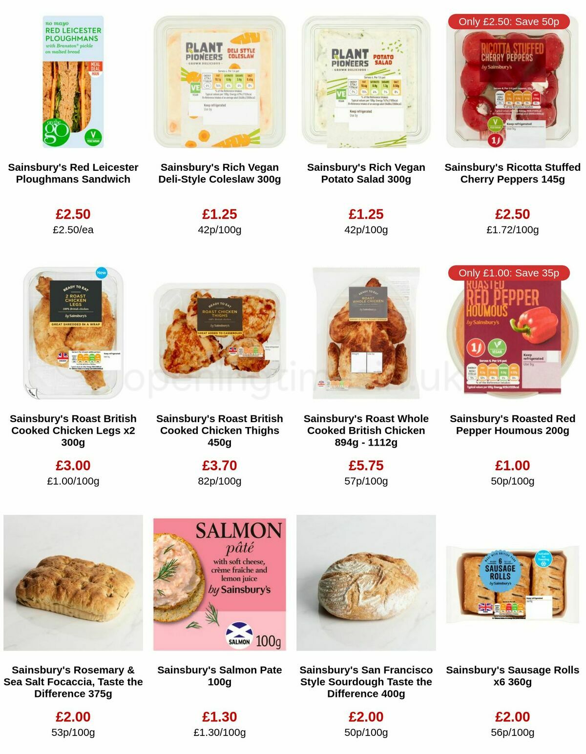 Sainsbury's Offers from 12 May
