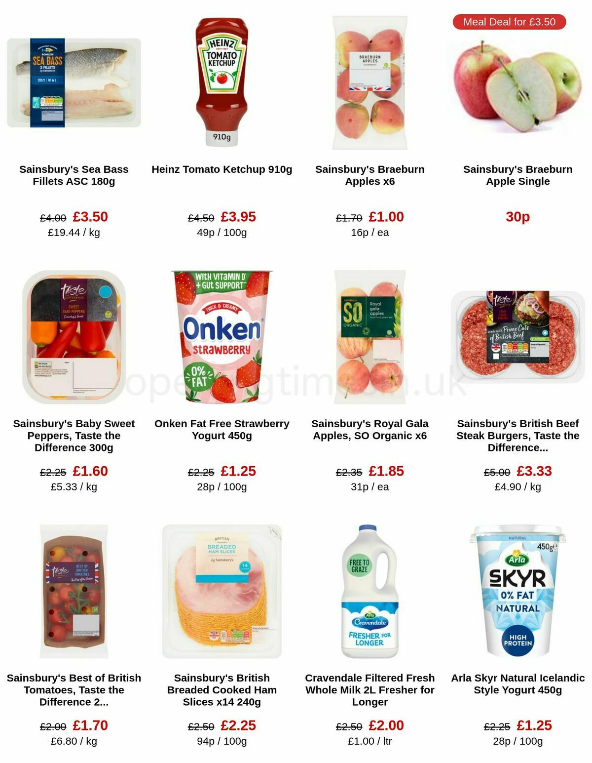 Sainsbury's Offers from 19 May