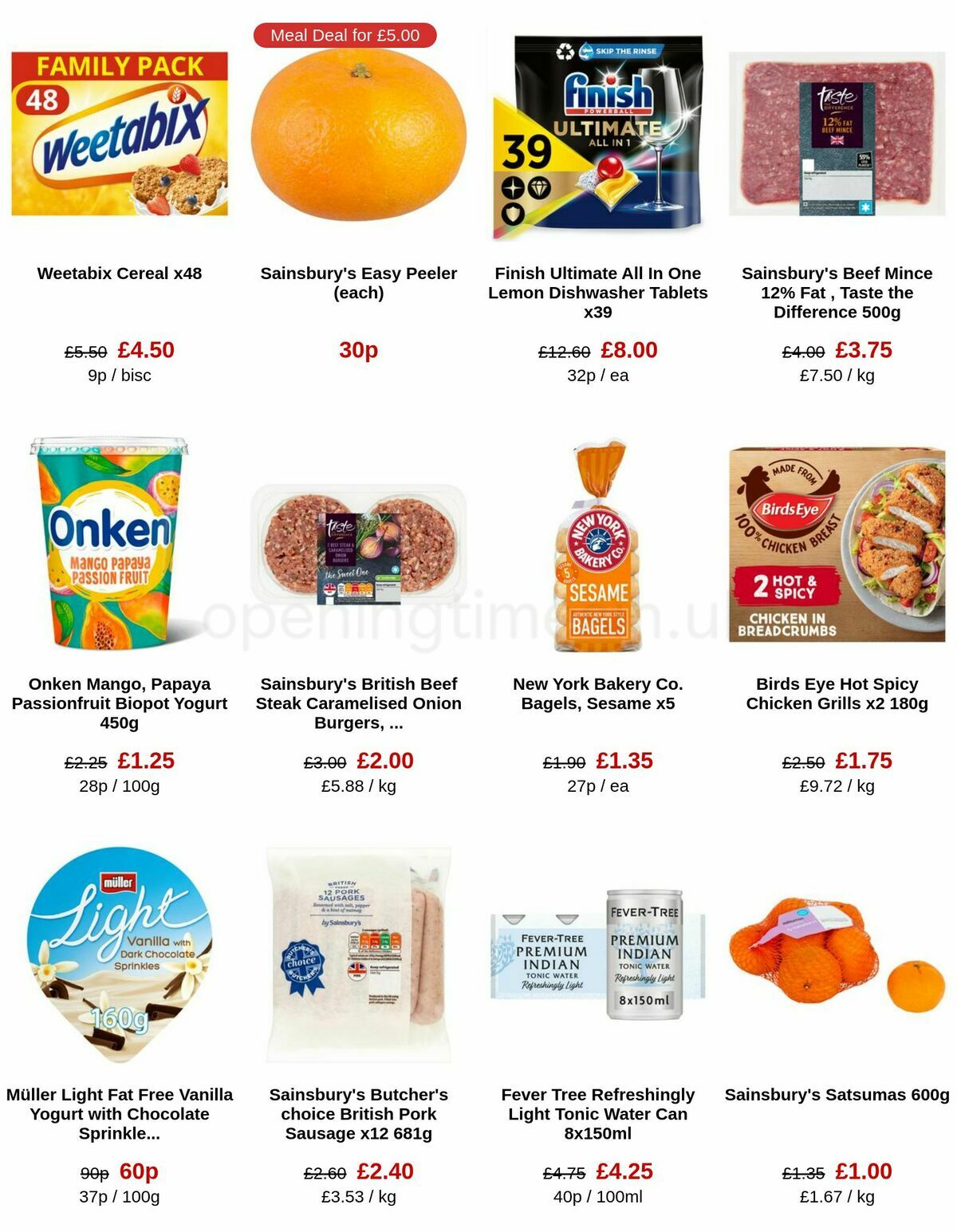 Sainsbury's Offers from 19 May