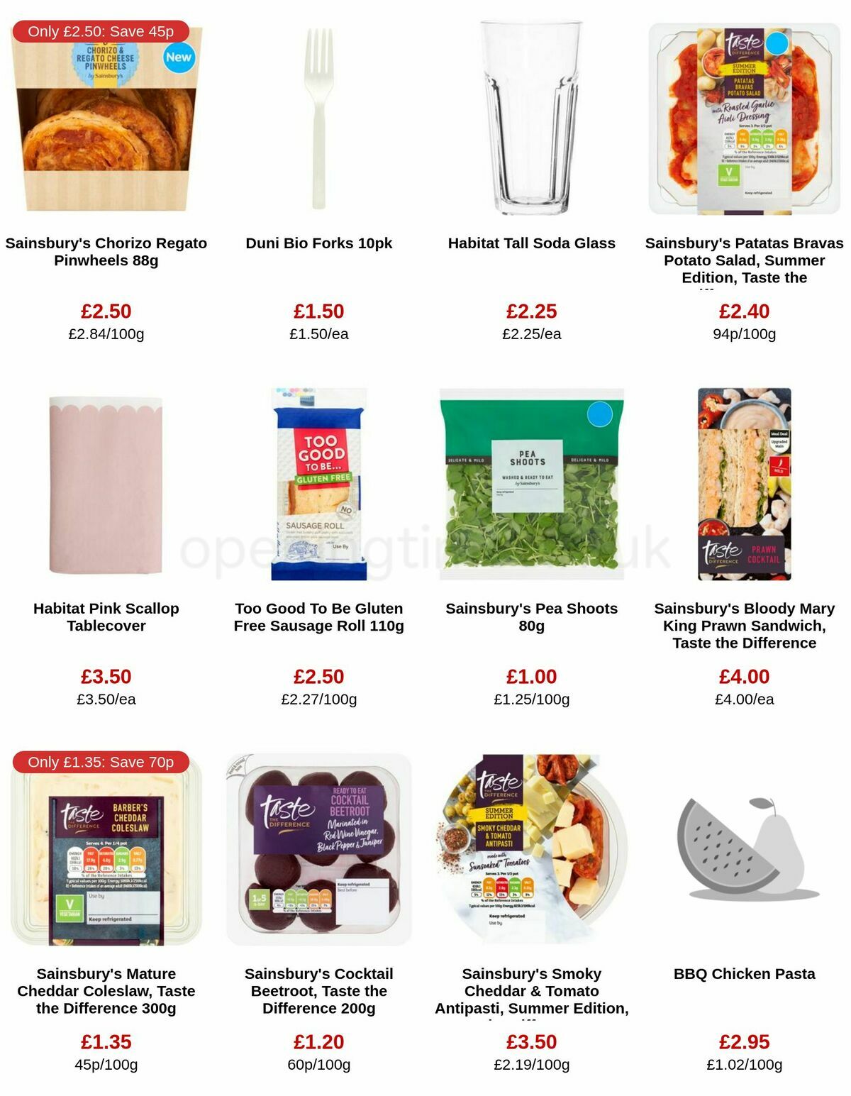 Sainsbury's Offers from 19 May