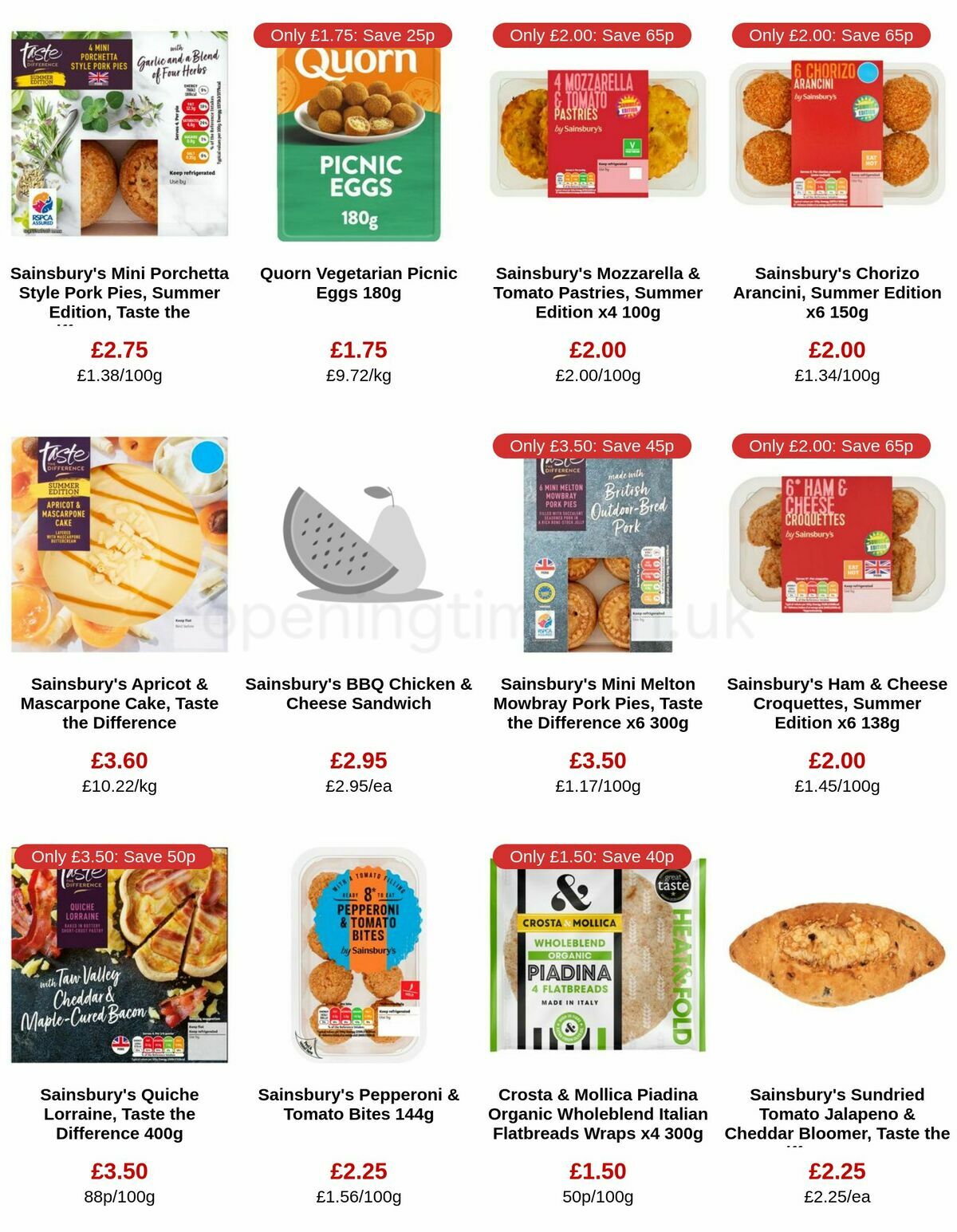 Sainsbury's Offers from 19 May