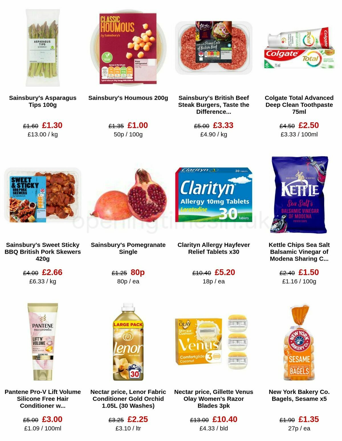 Sainsbury's Offers from 19 May