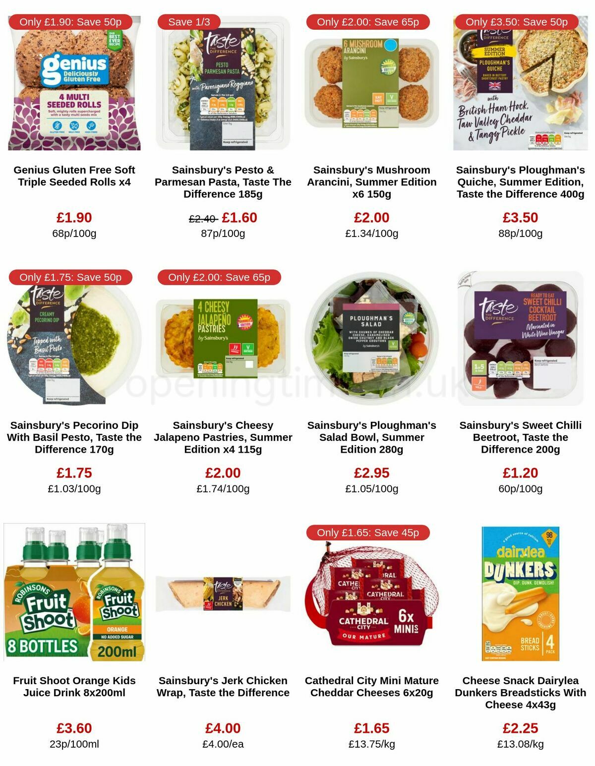 Sainsbury's Offers from 19 May
