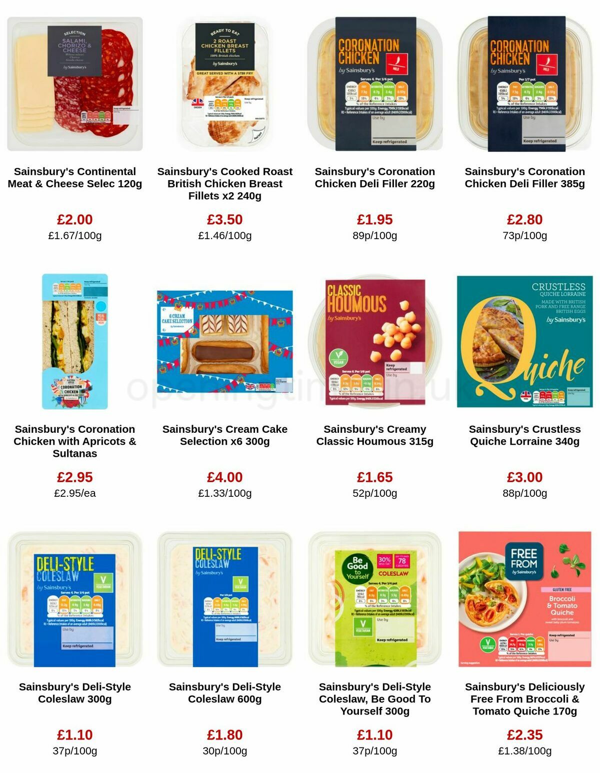 Sainsbury's Offers from 19 May