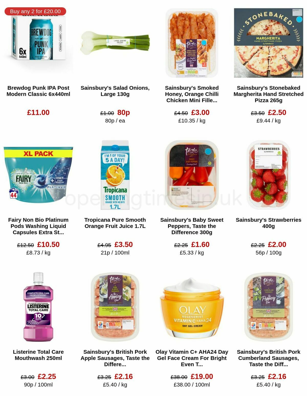 Sainsbury's Offers from 19 May