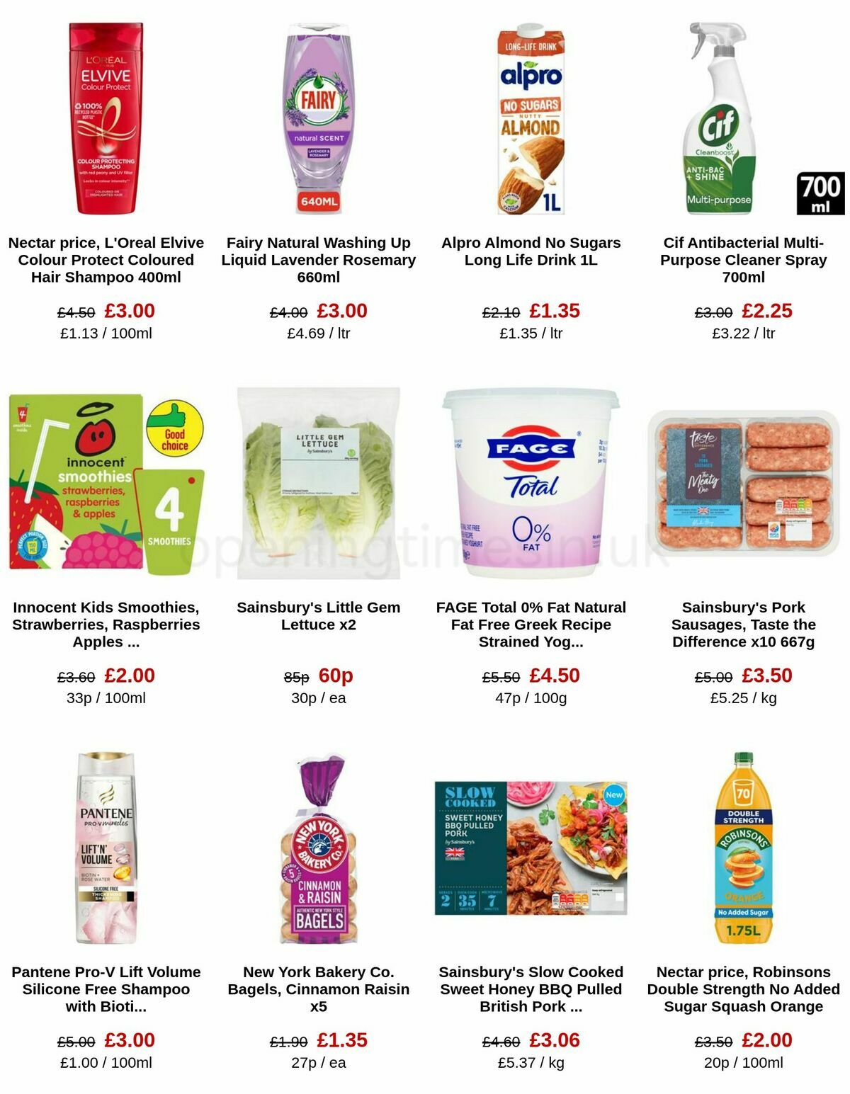 Sainsbury's Offers from 19 May