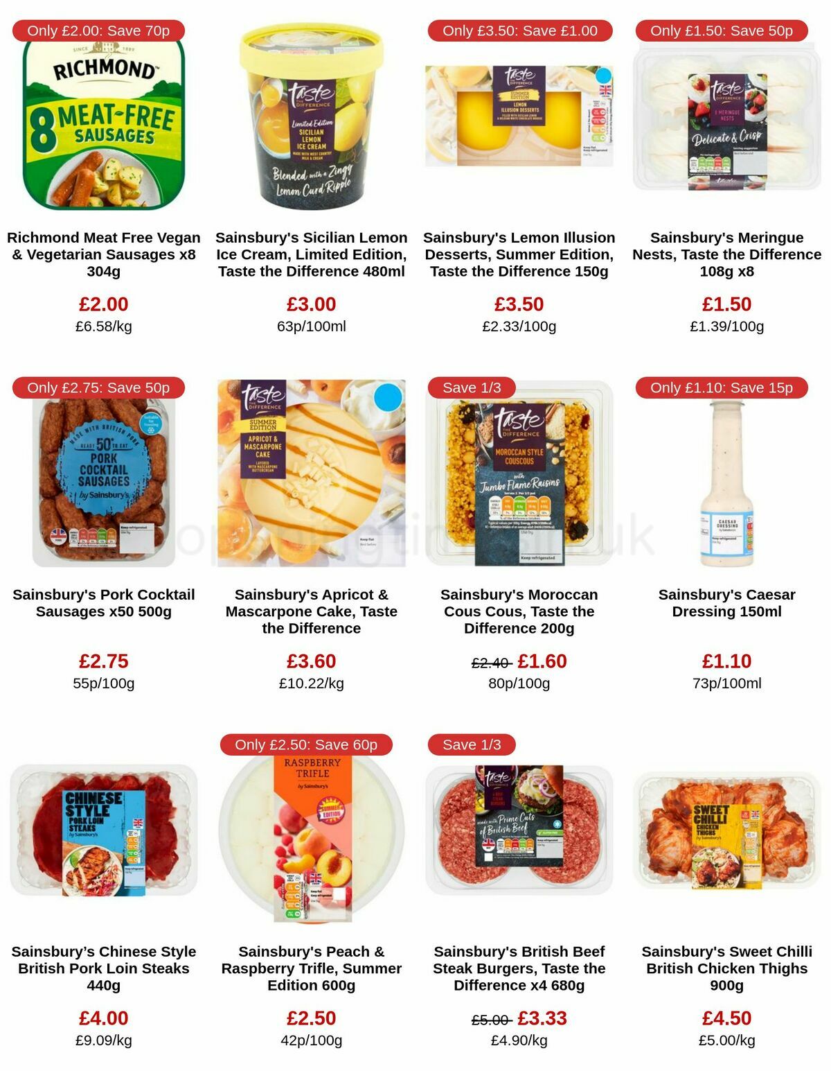 Sainsbury's Offers from 26 May