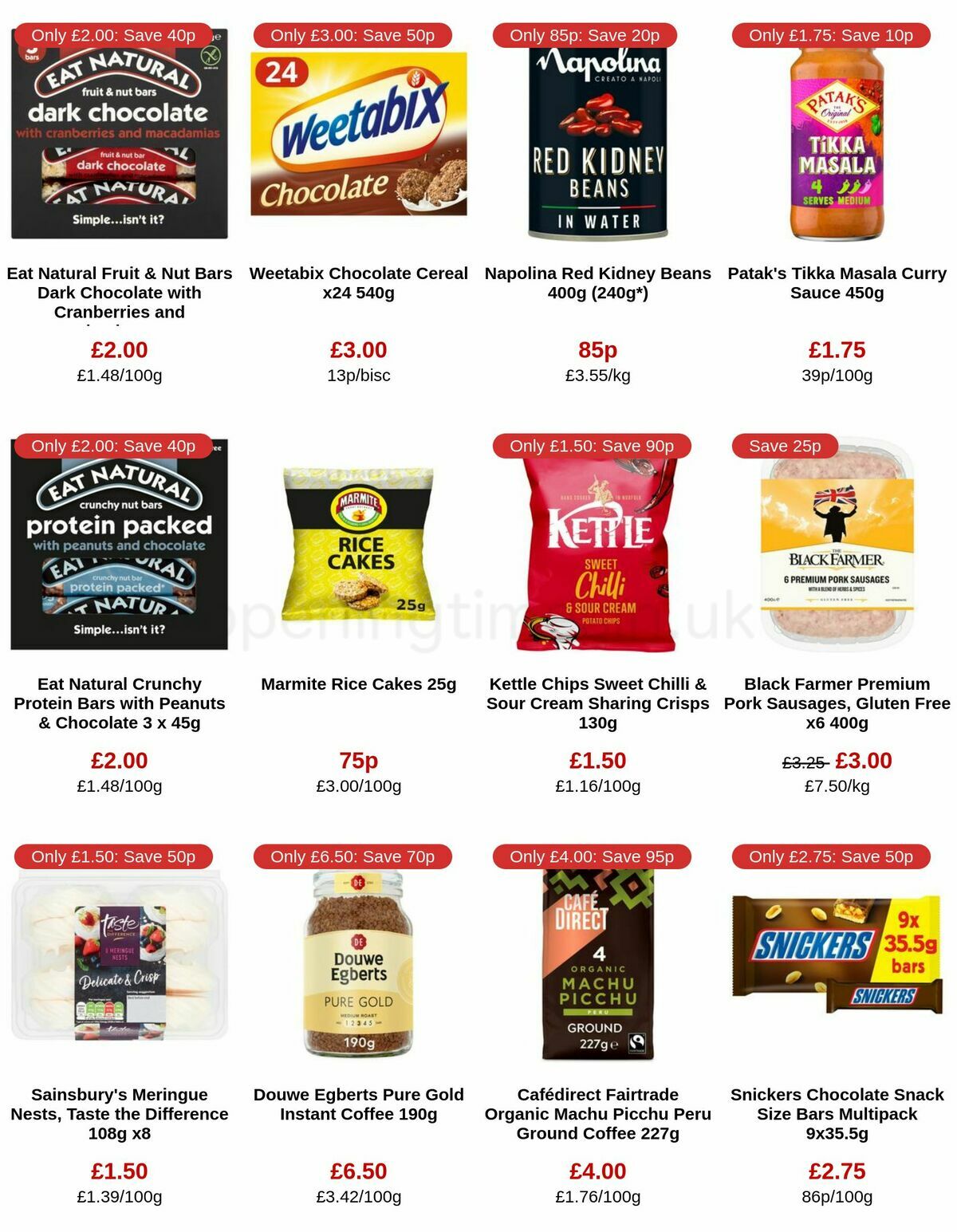 Sainsbury's Offers from 26 May