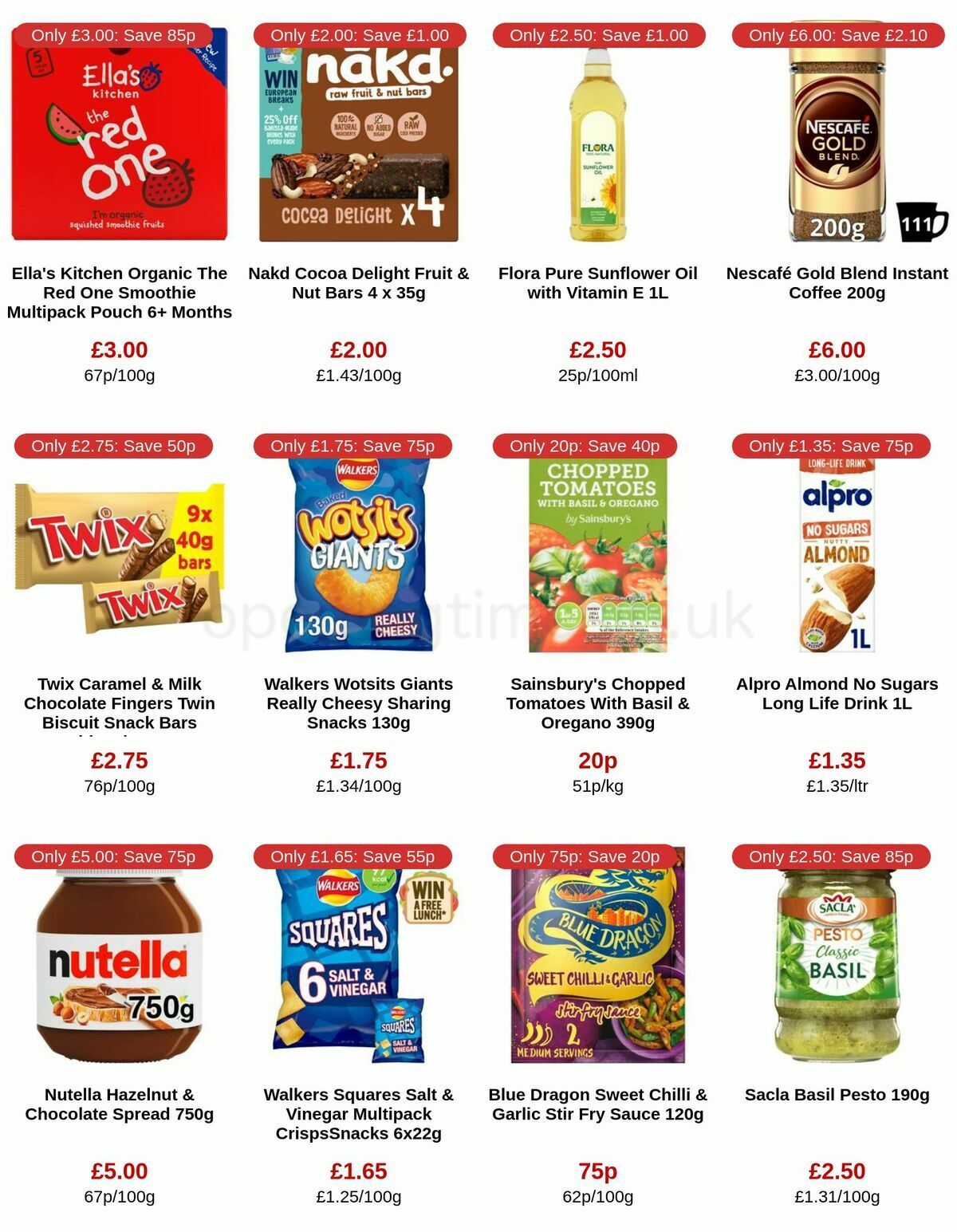 Sainsbury's Offers from 26 May
