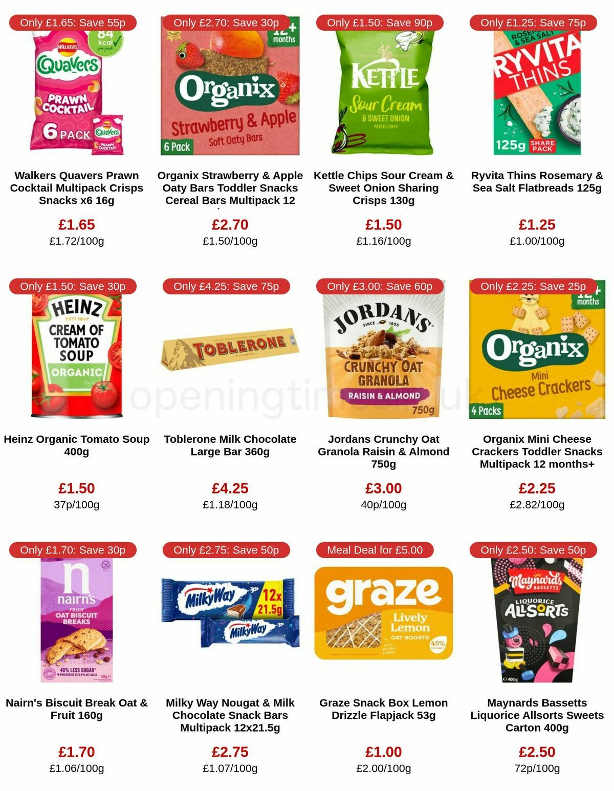Sainsbury's Offers from 26 May