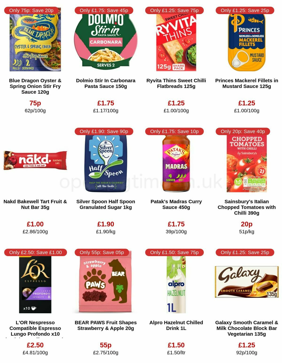 Sainsbury's Offers from 26 May